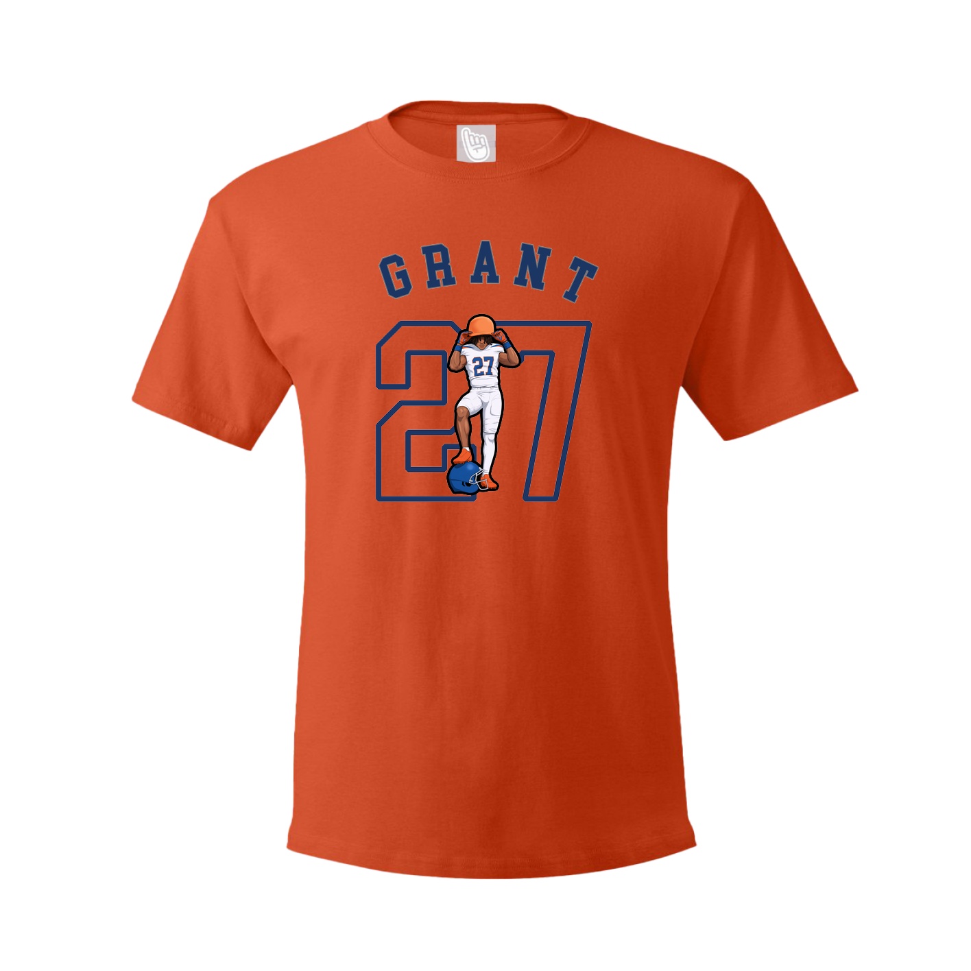 Youth Tee — Shirsey Arch in Orange