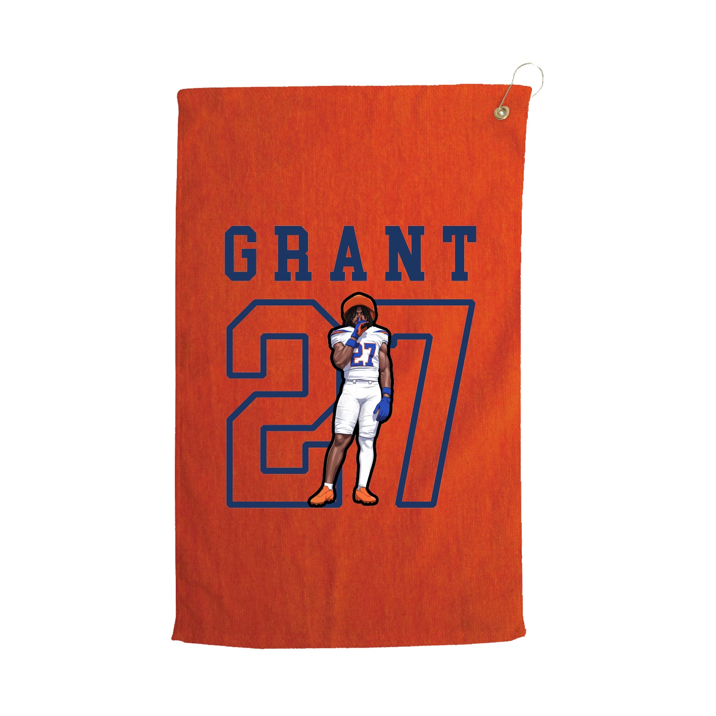 Golf Towel — Shirsey in Orange