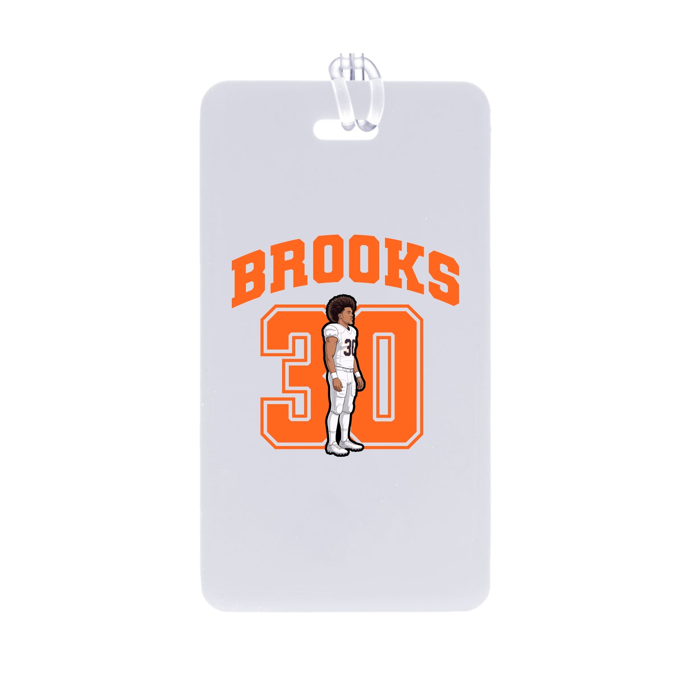 Bag Tag — Number in Classic