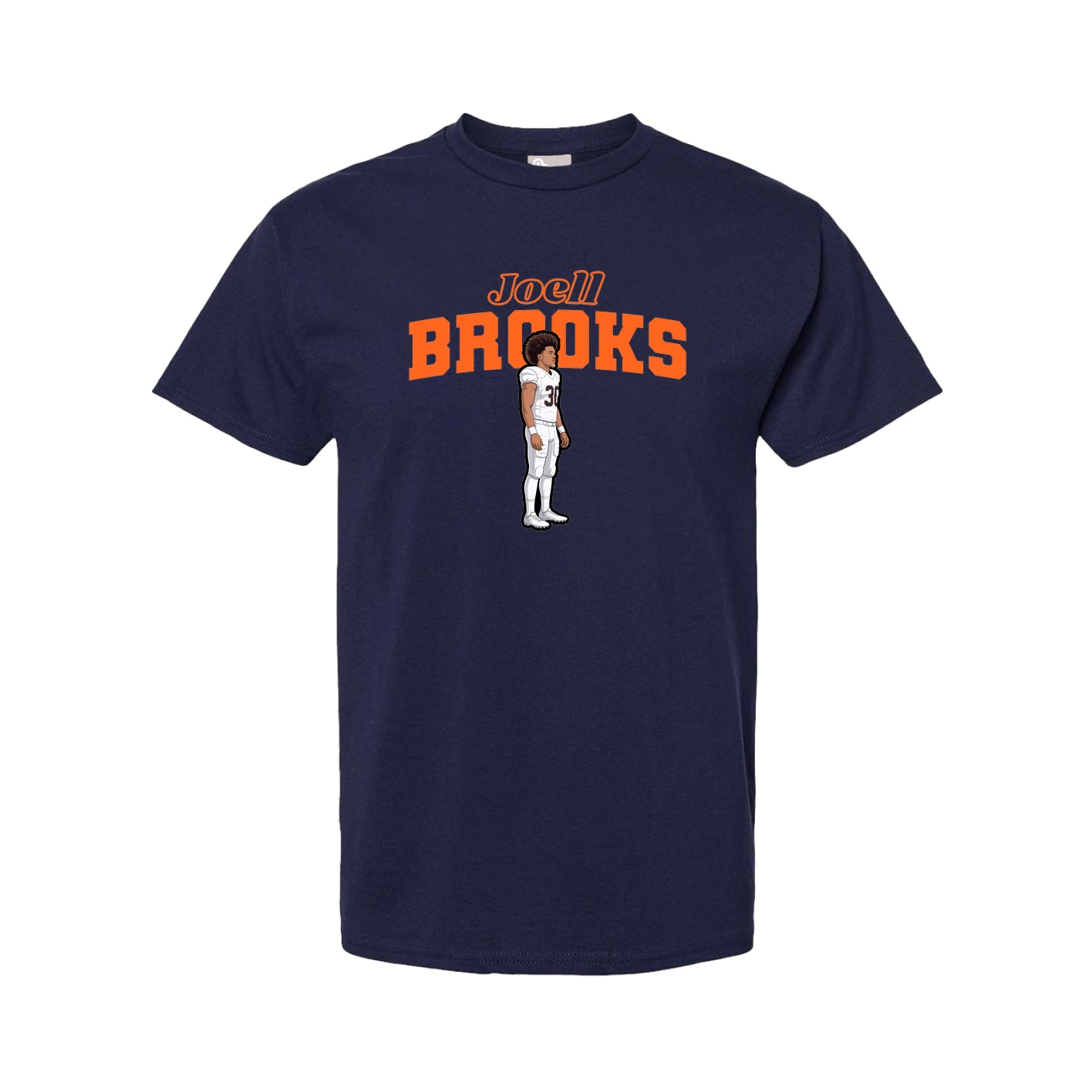 Tee — Name Arch in Navy