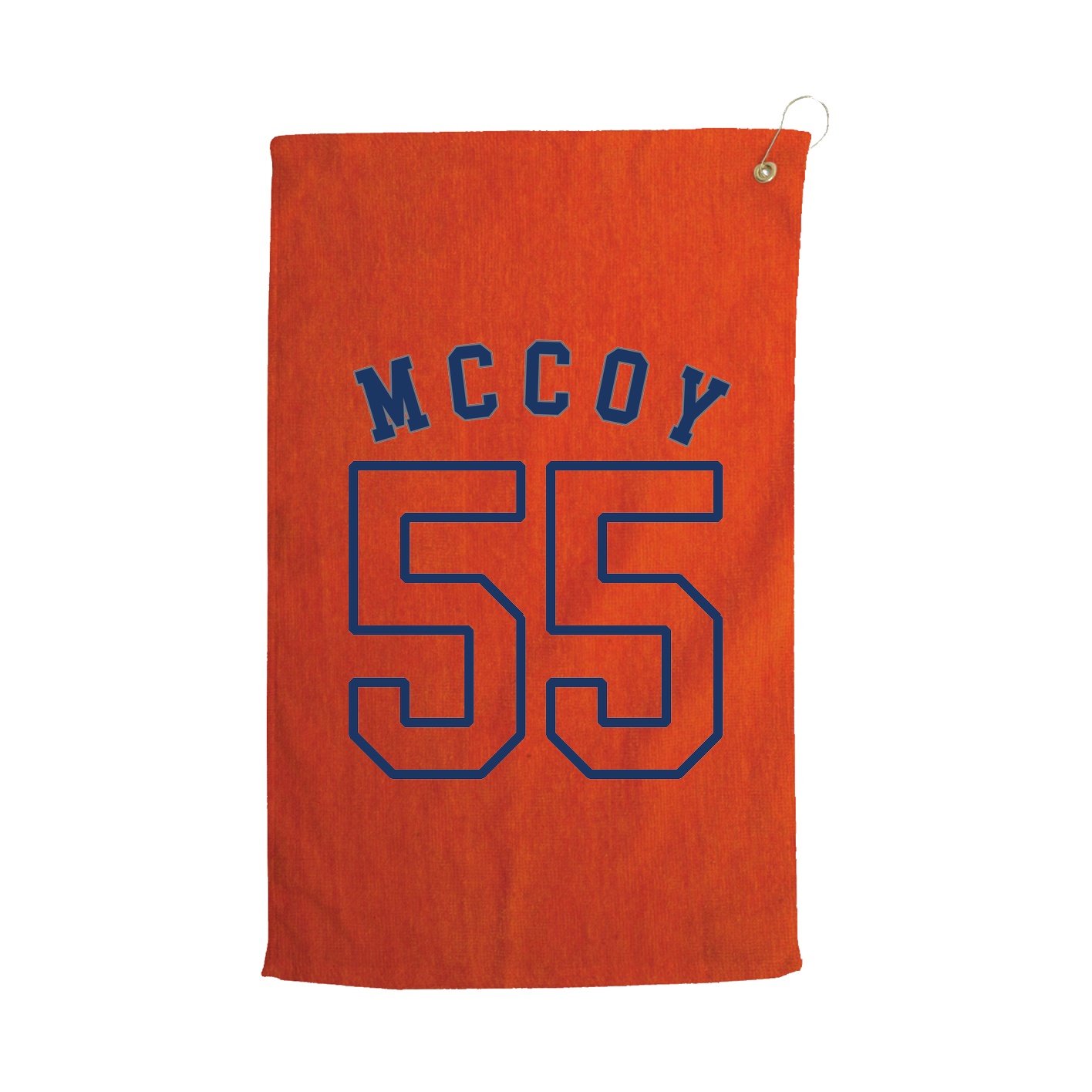 Golf Towel — Shirsey Arch in Orange