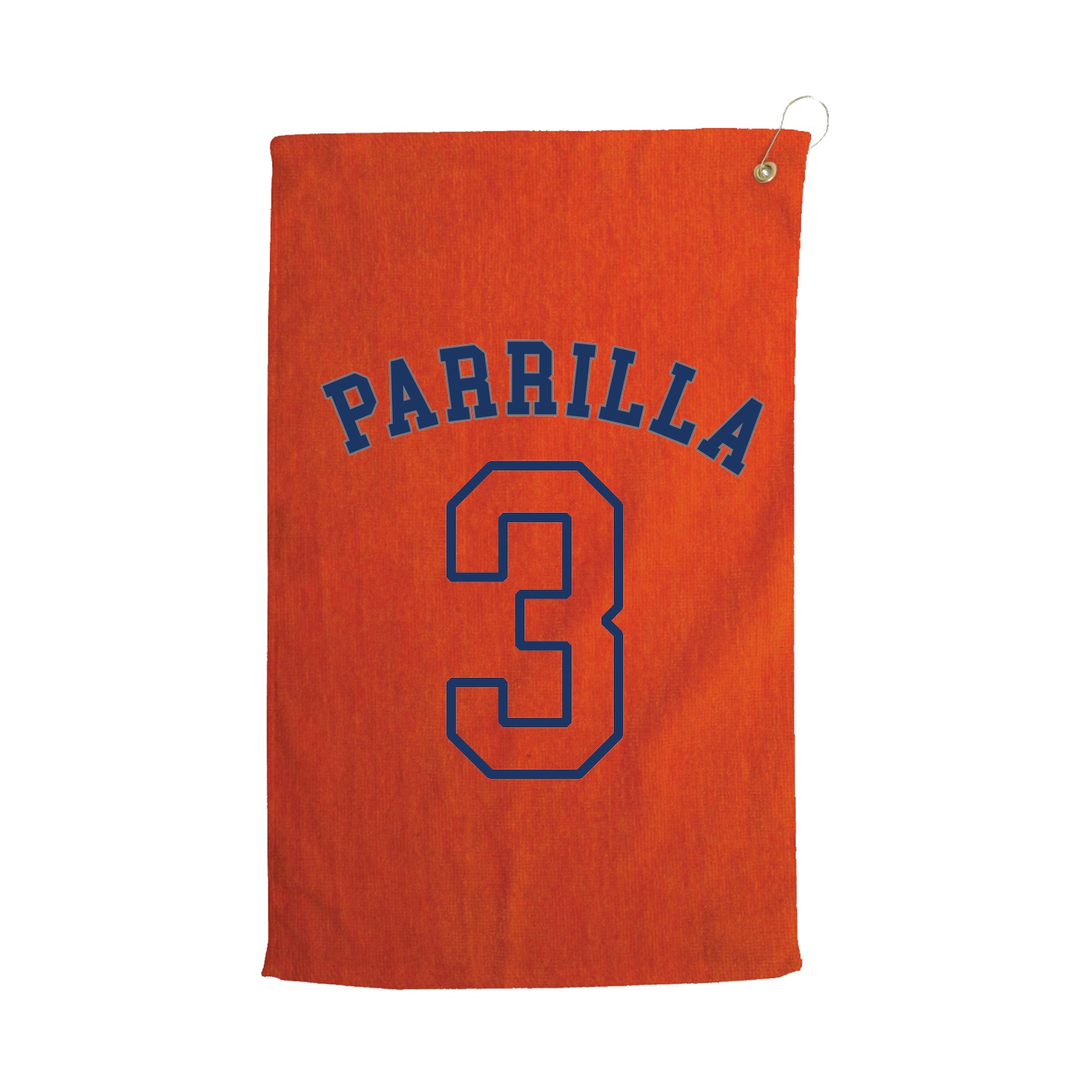Golf Towel — Shirsey Arch in Orange