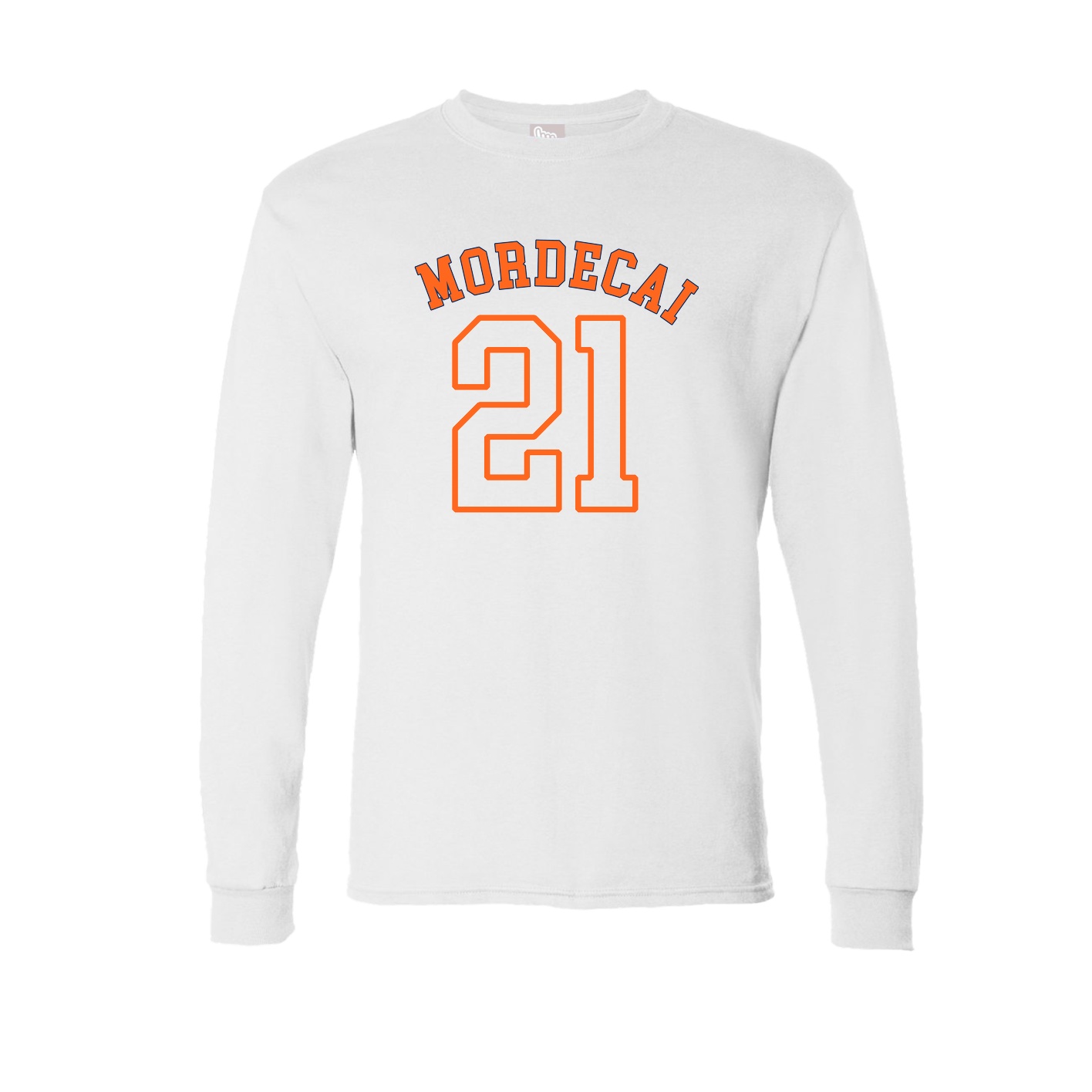Long Sleeve Tee — Shirsey Arch in White