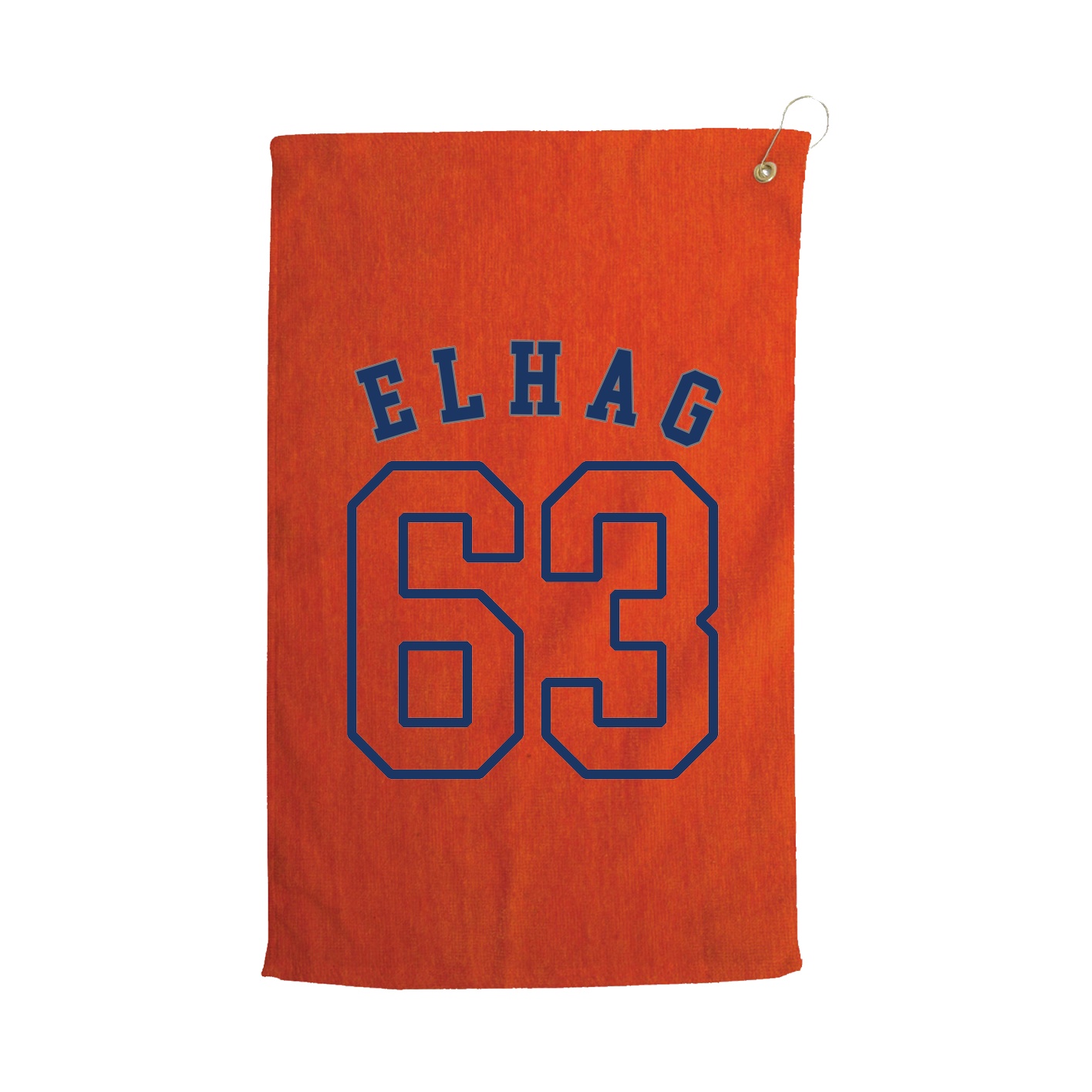 Golf Towel — Shirsey Arch in Orange