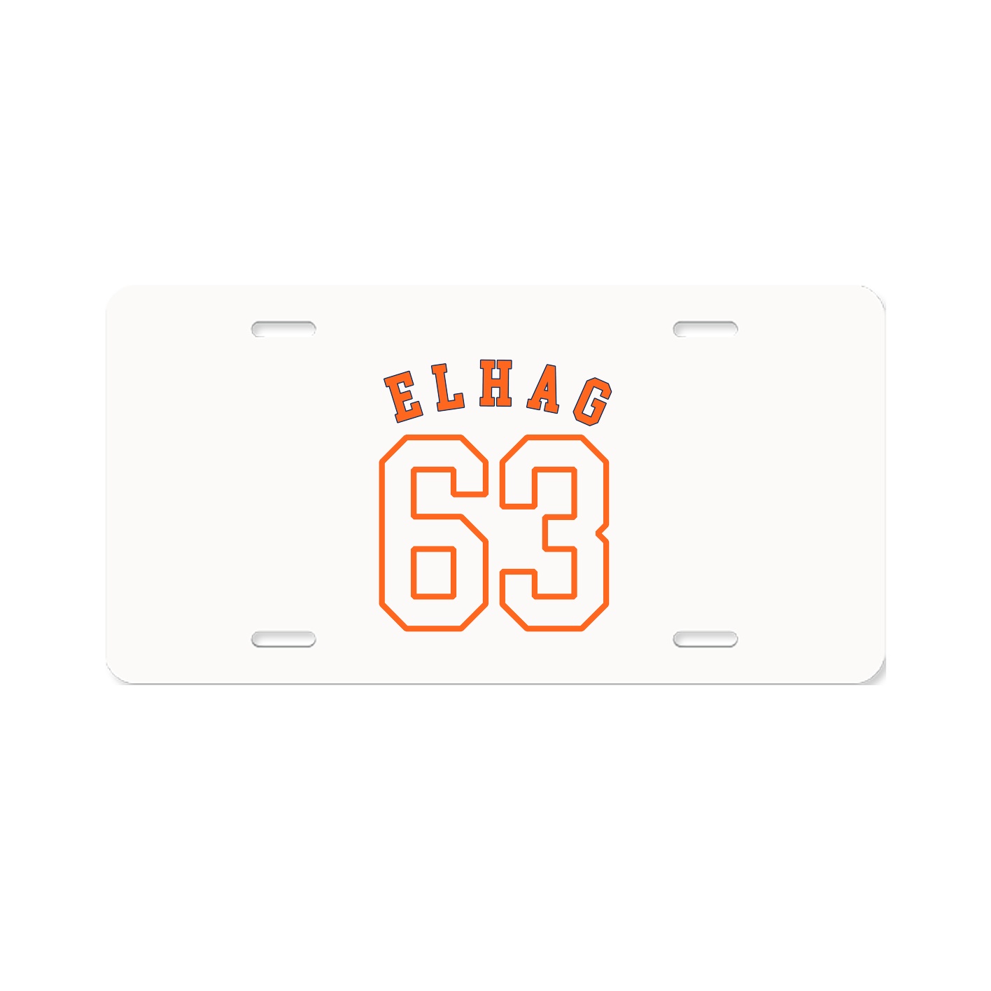 License Plate — Shirsey Arch in Classic