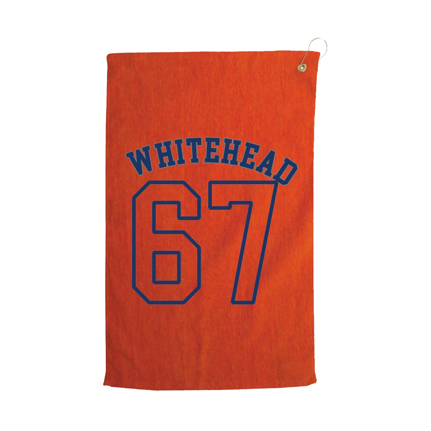 Golf Towel — Shirsey Arch in Orange