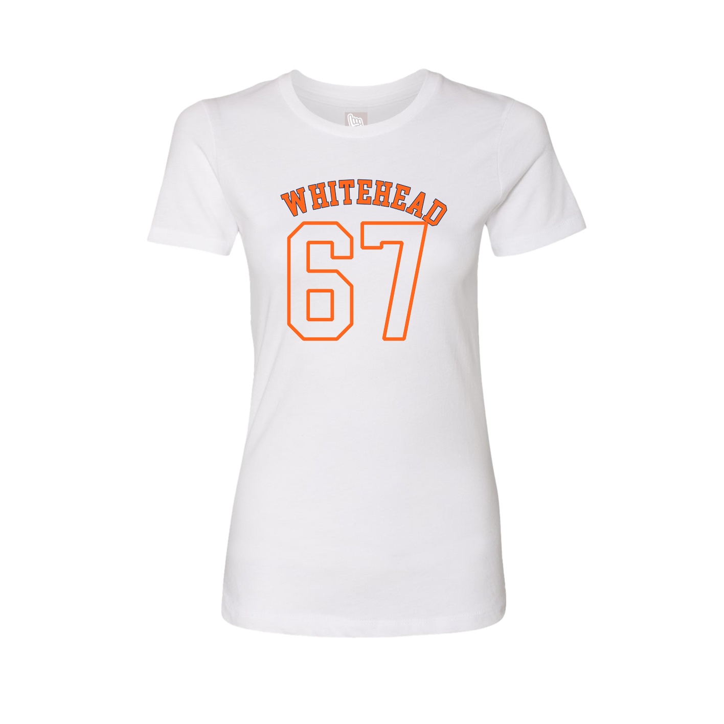 Womens Tee — Shirsey Arch in White