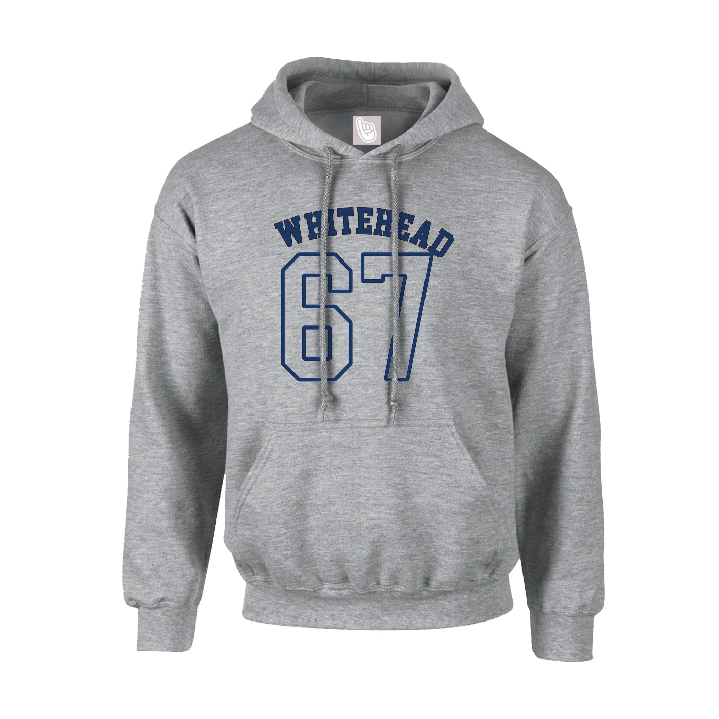 Hoodie — Shirsey Arch in Grey