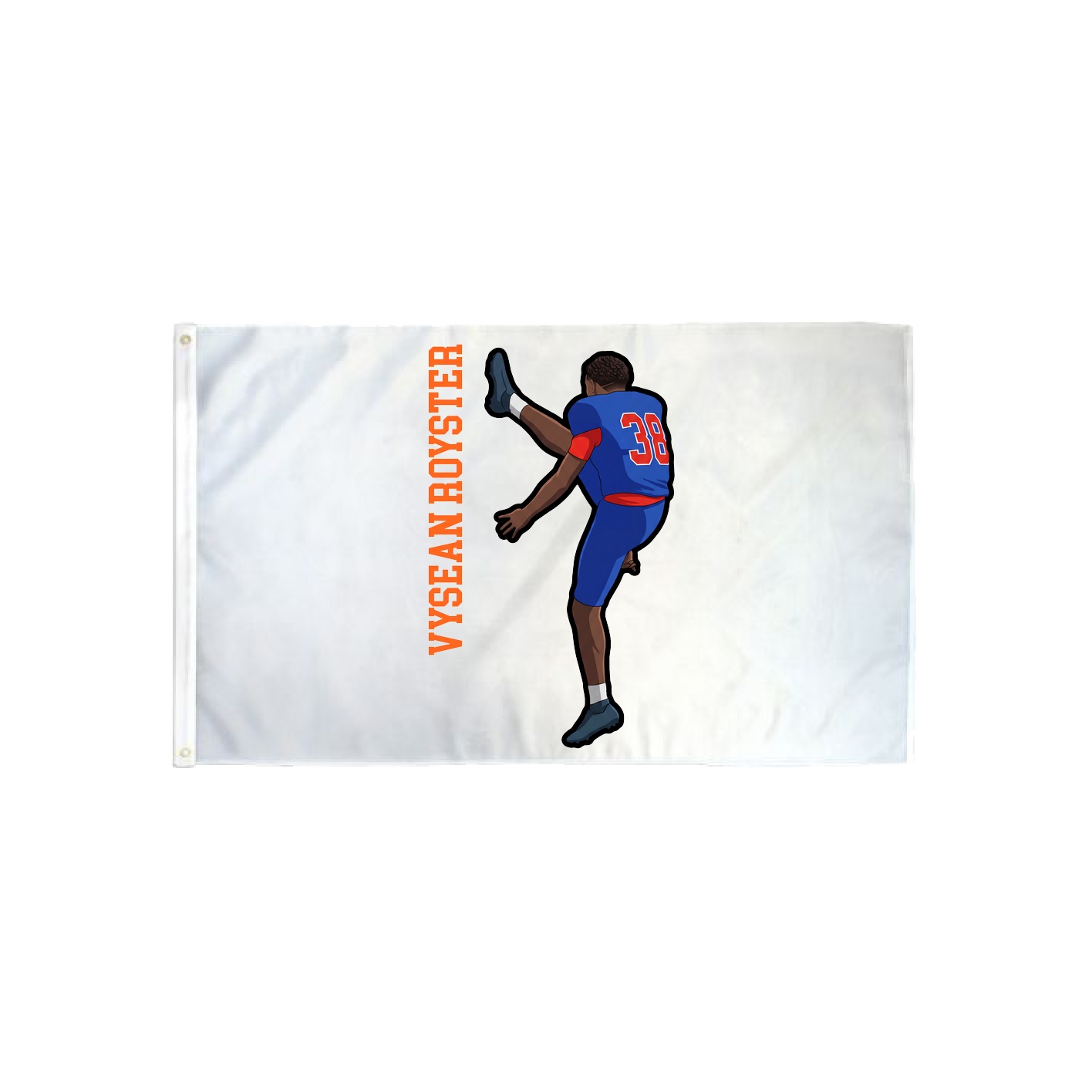 3x5 Flag — Name Vertical in Classic