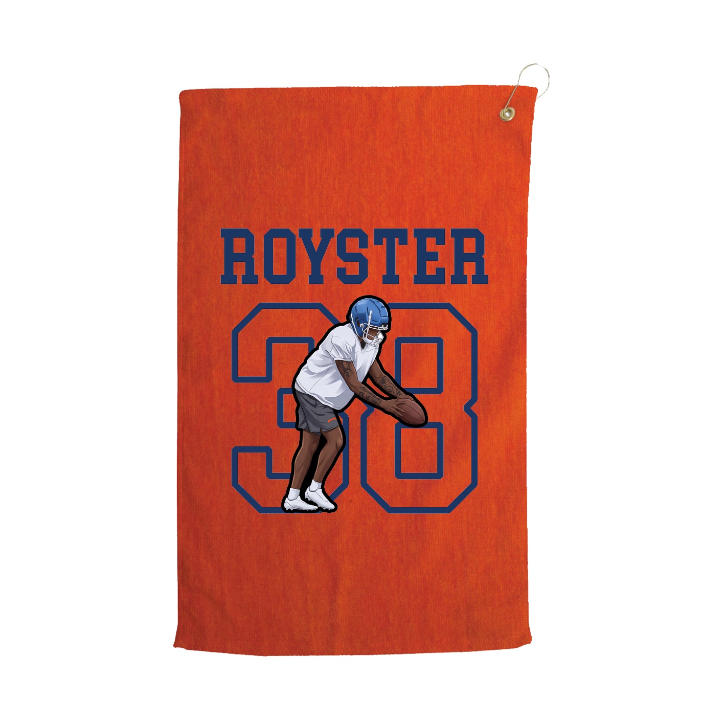 Golf Towel — Shirsey in Orange
