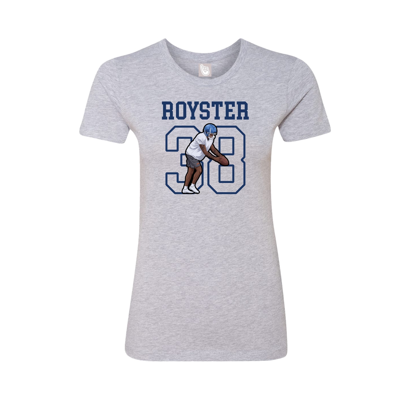 Fitted Women's Tee — Shirsey in Grey
