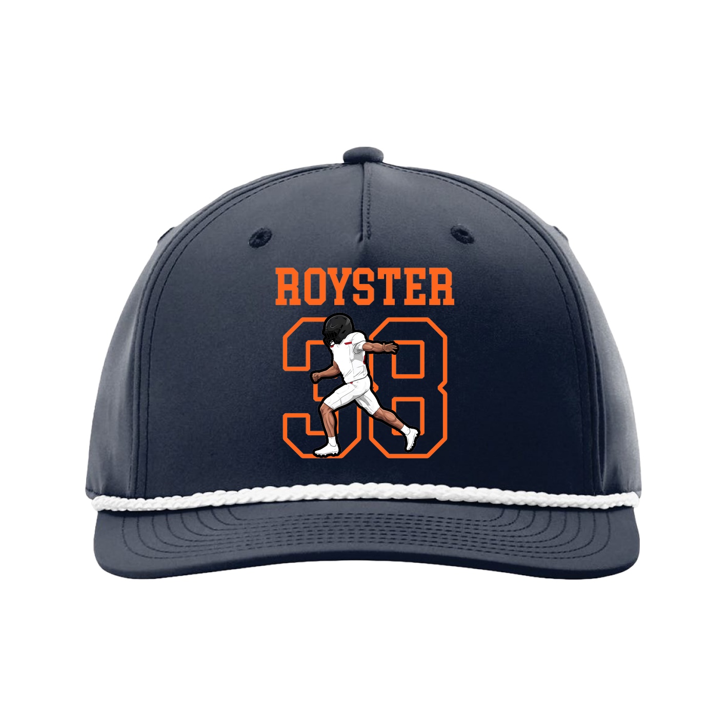 Five-Panel Classic Rope Cap — Shirsey in Navy