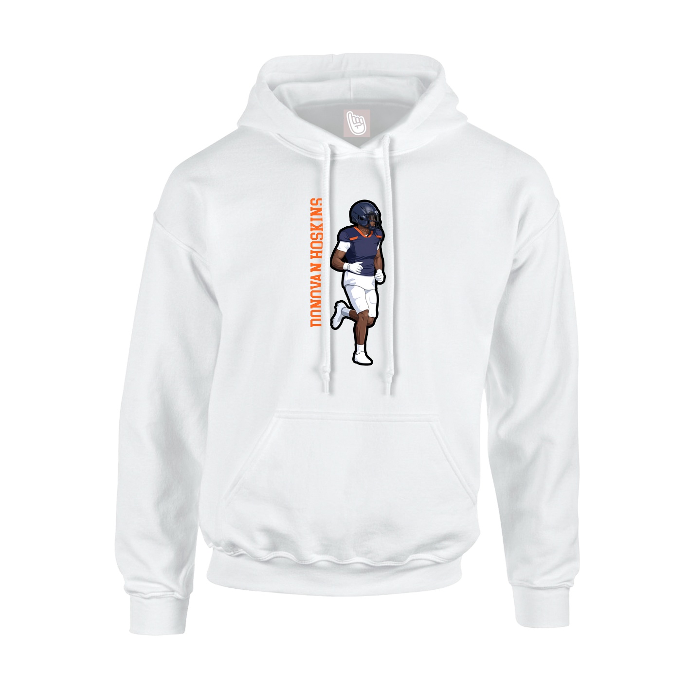 Hoodie — Classic in White