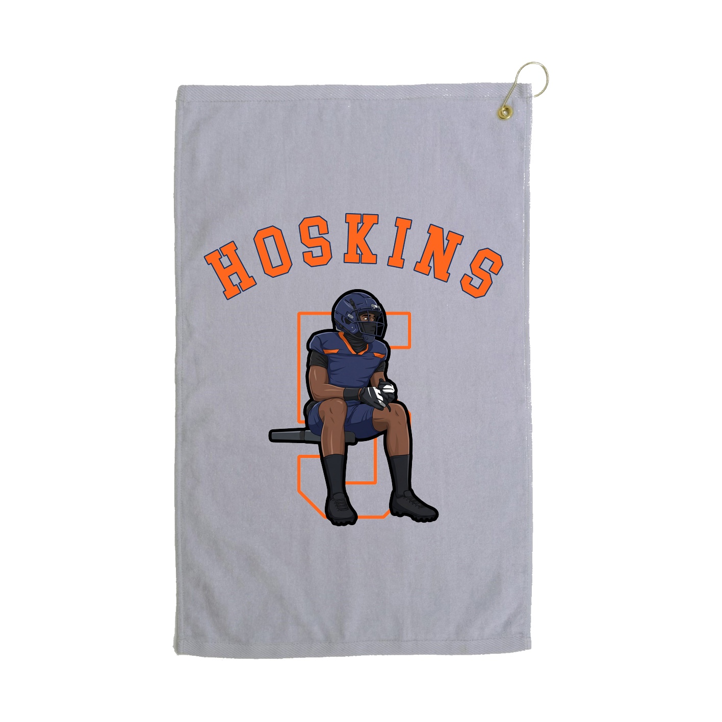 Golf Towel — Classic in Grey