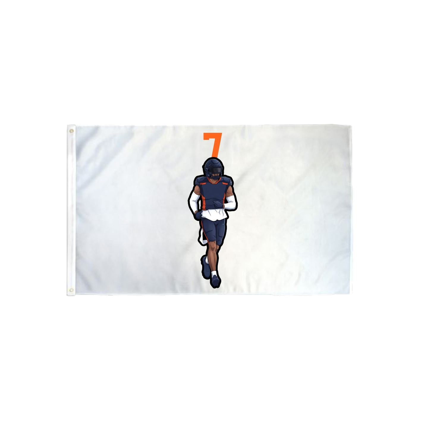 3x5 Flag — Number Top in Classic