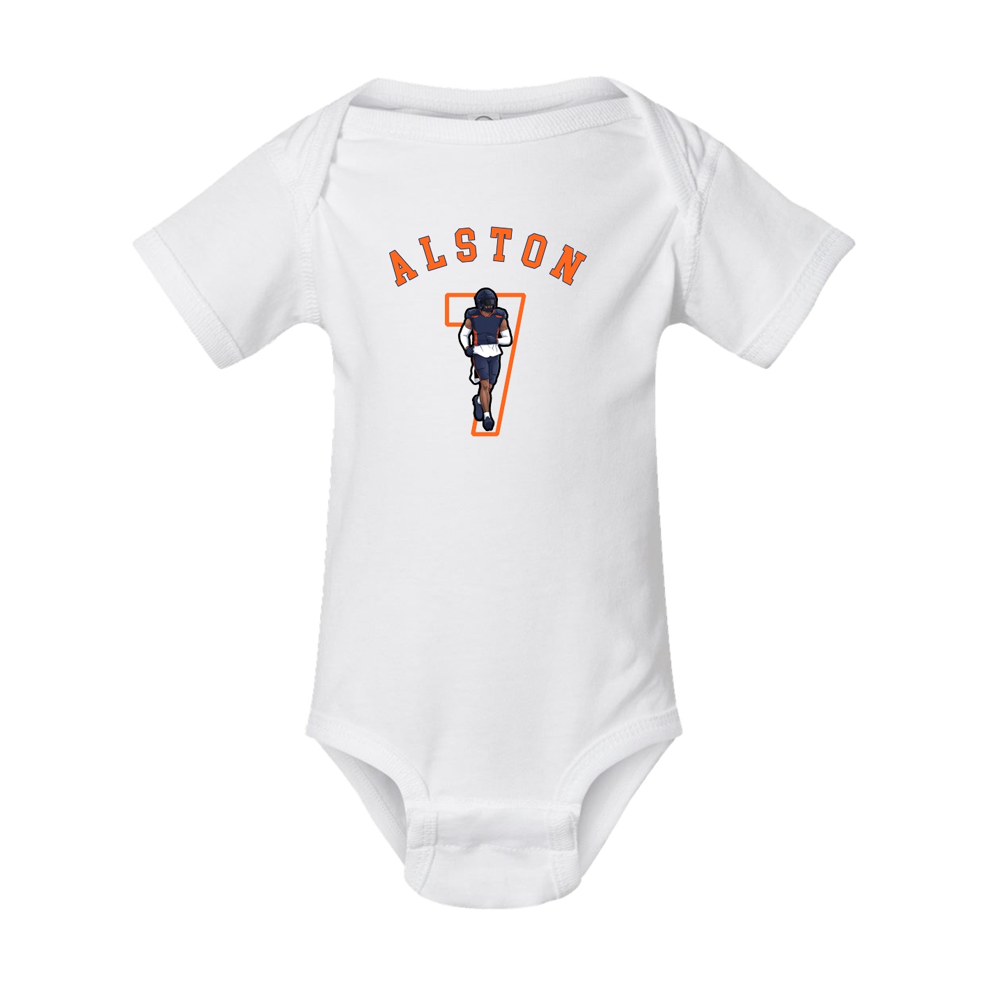 Baby Onesie — Shirsey Arch in White