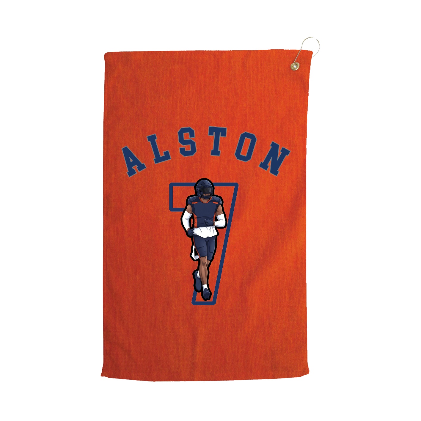 Golf Towel — Shirsey Arch in Orange