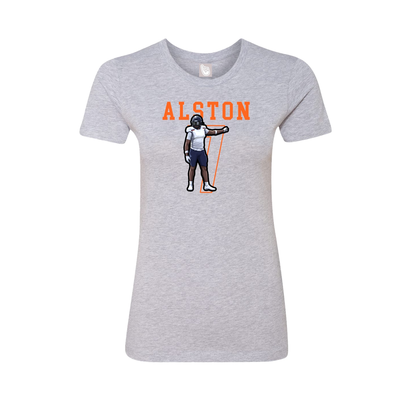 Fitted Women's Tee — Shirsey in Grey