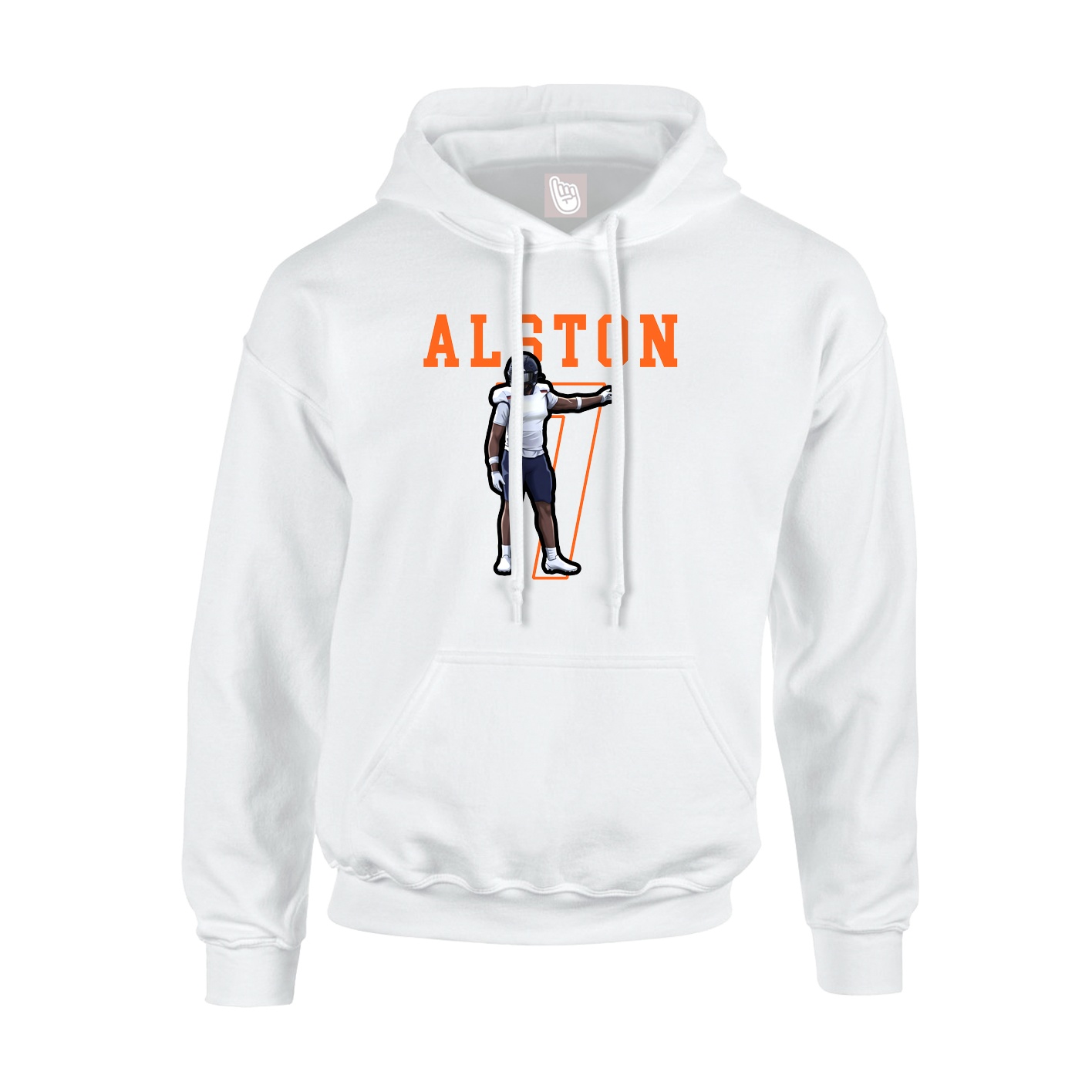 Youth Hoodie — Shirsey in White