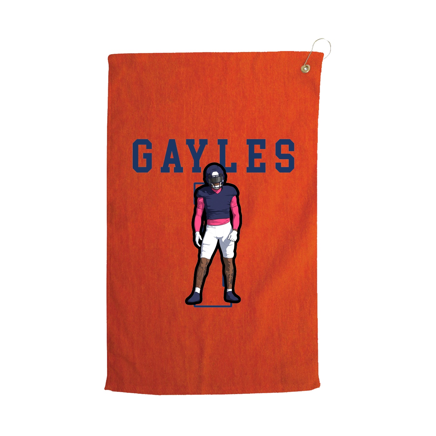 Golf Towel — Shirsey in Orange