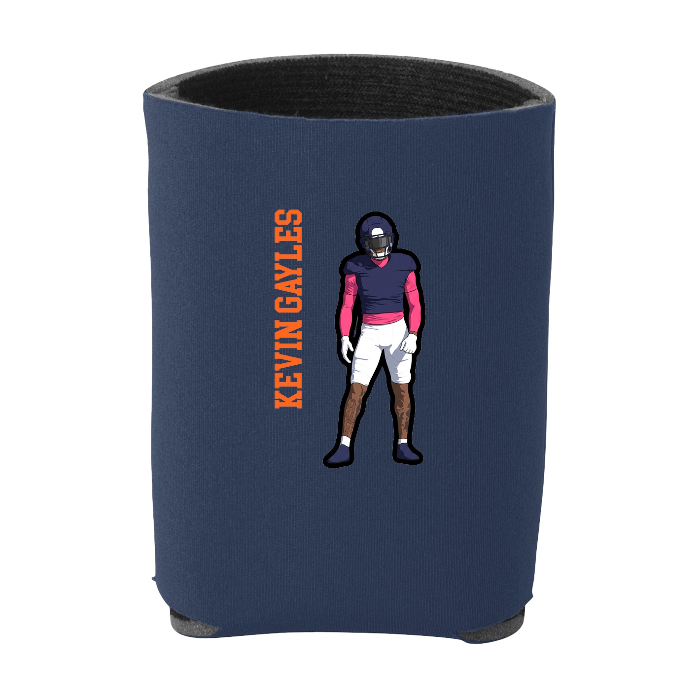 Can Holder — Name Vertical in Navy