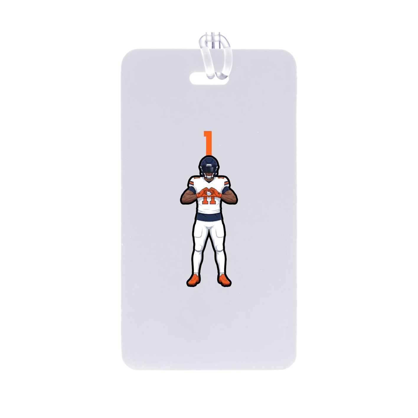 Bag Tag — Number Top in Classic