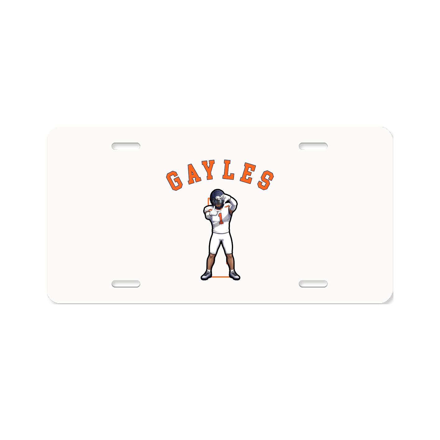 License Plate — Shirsey Arch in Classic