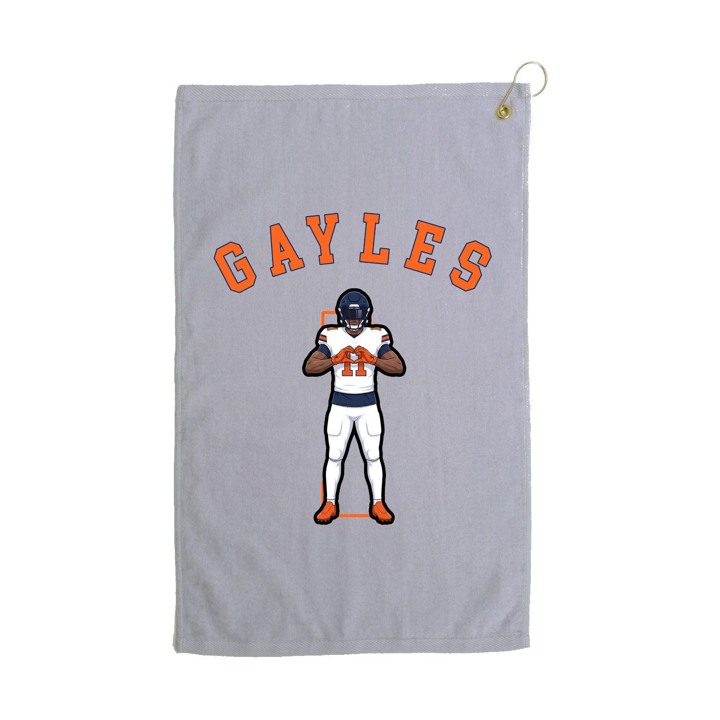 Golf Towel — Shirsey Arch in Grey