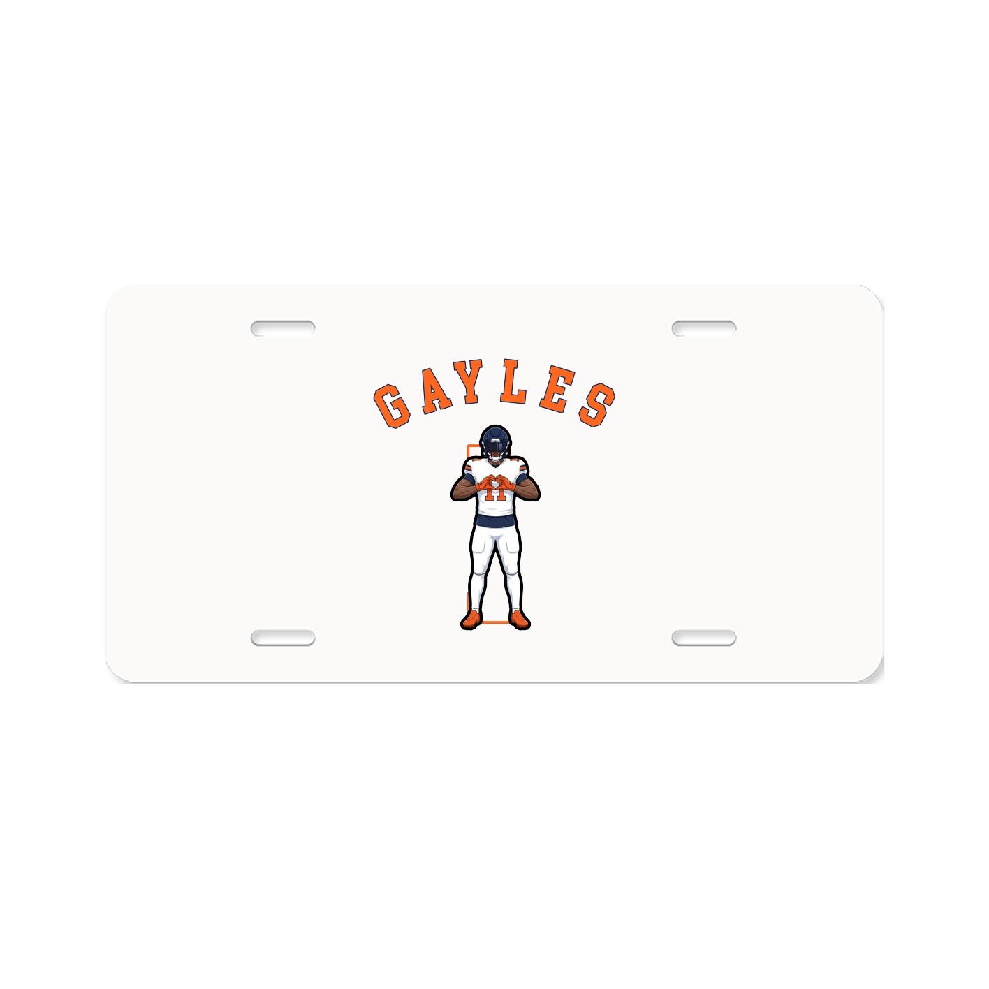 License Plate — Shirsey Arch in Classic