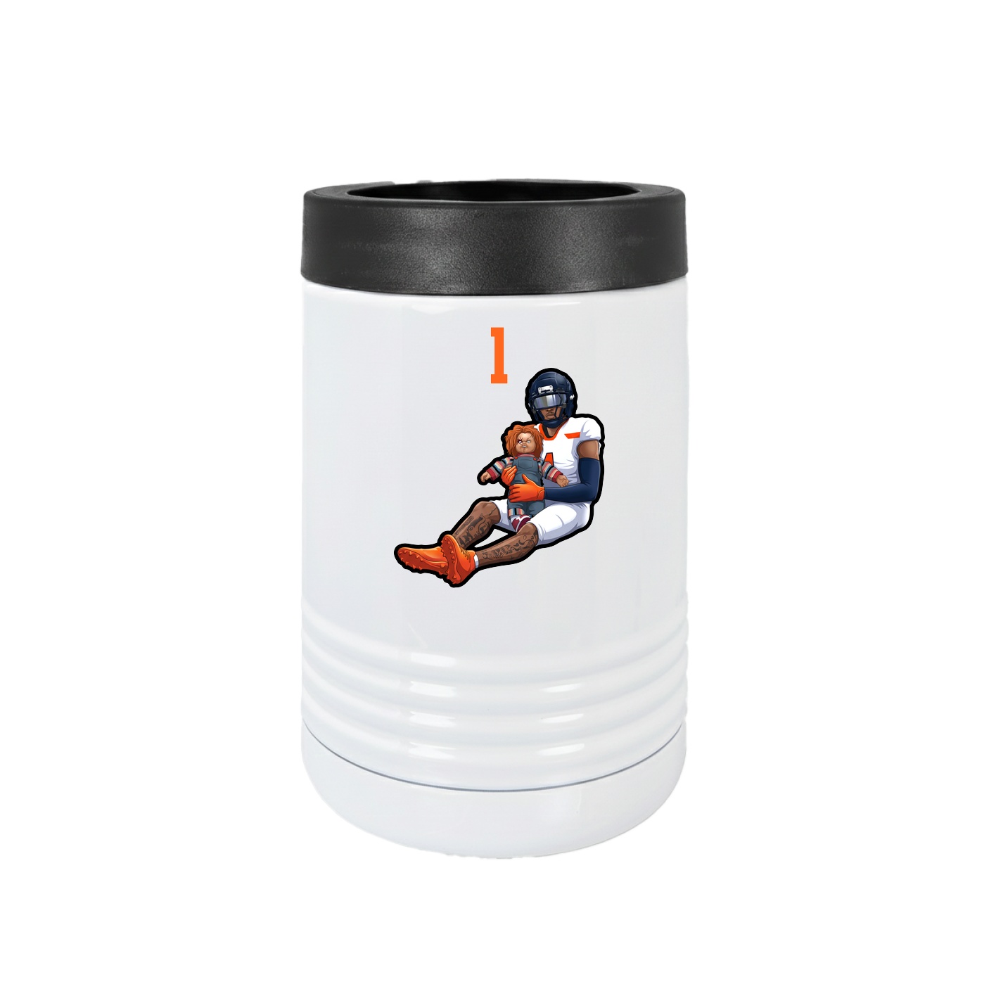 Beverage Holder — Number Top in White