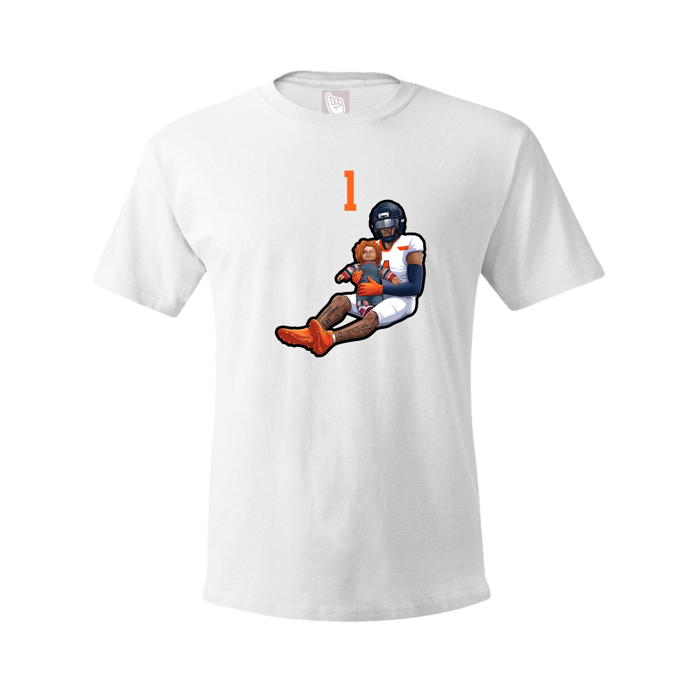 Tee — Number Top in White