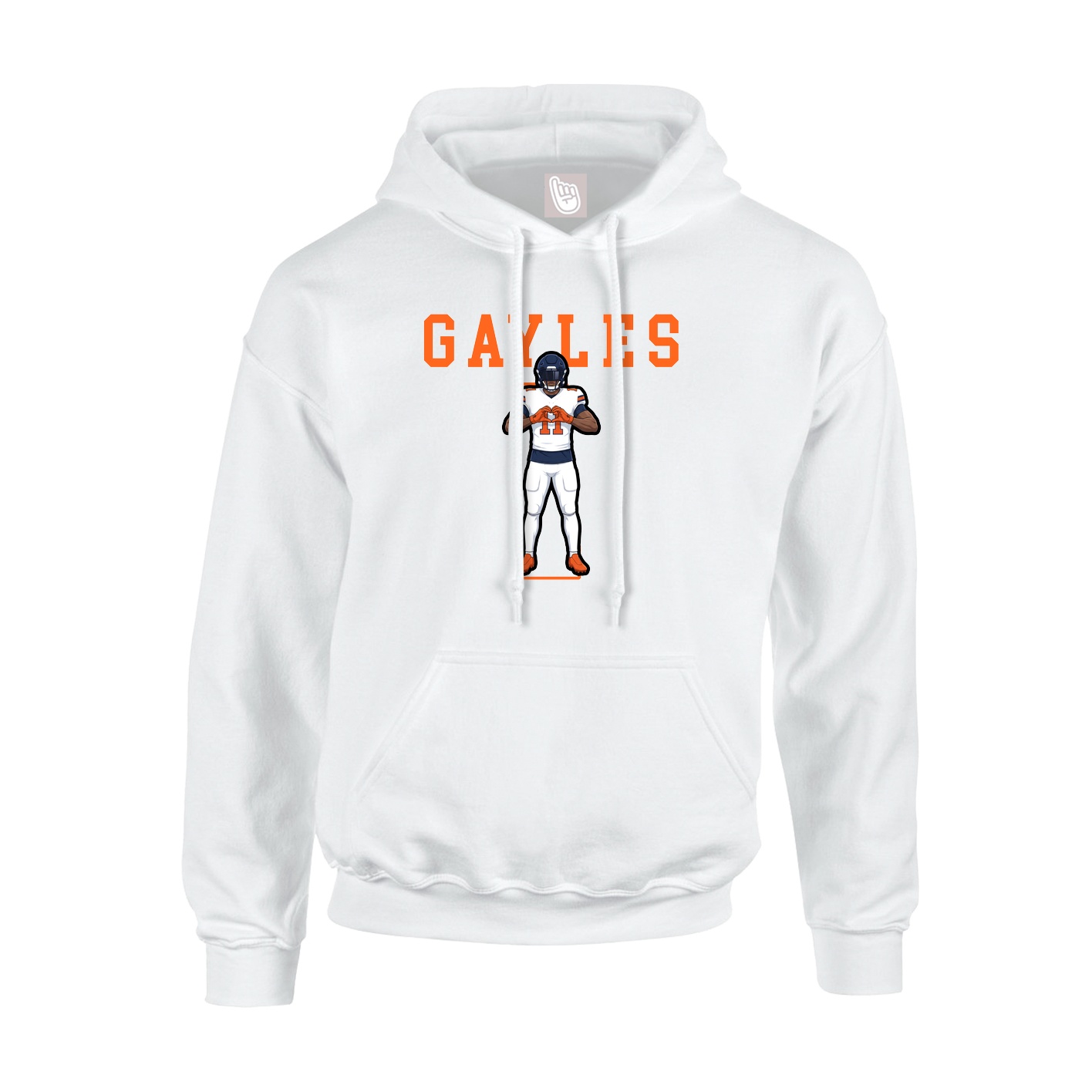 Youth Hoodie — Shirsey in White