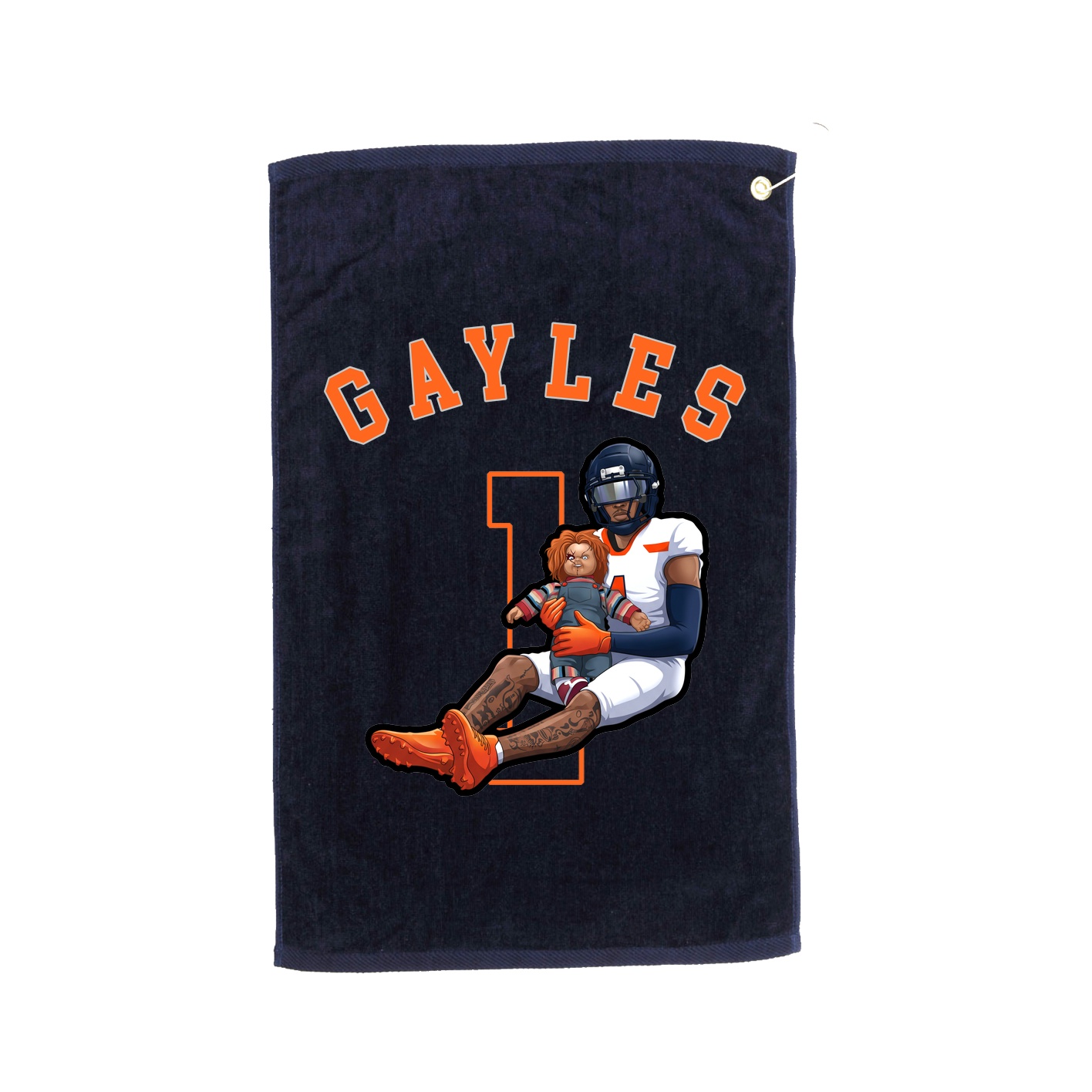 Golf Towel — Shirsey Arch in Navy