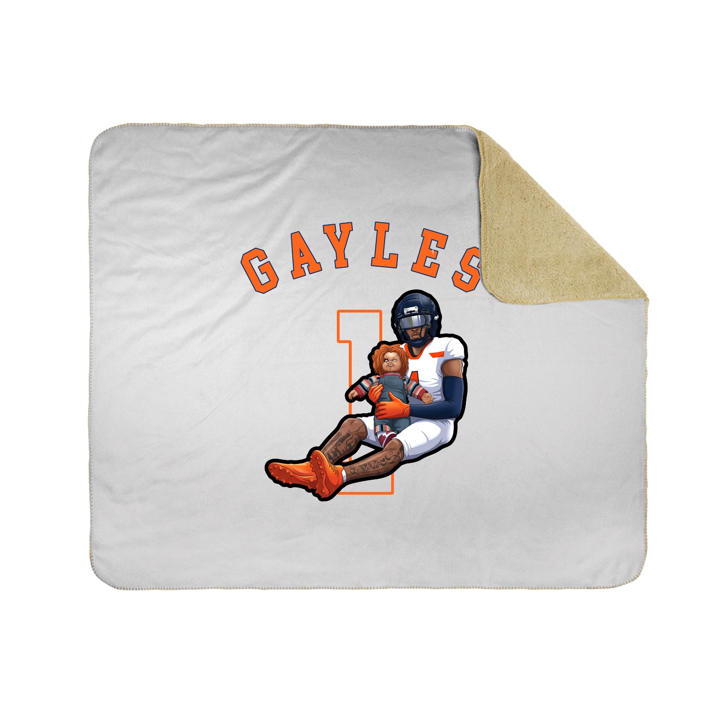 Throw Blanket — Shirsey Arch in White