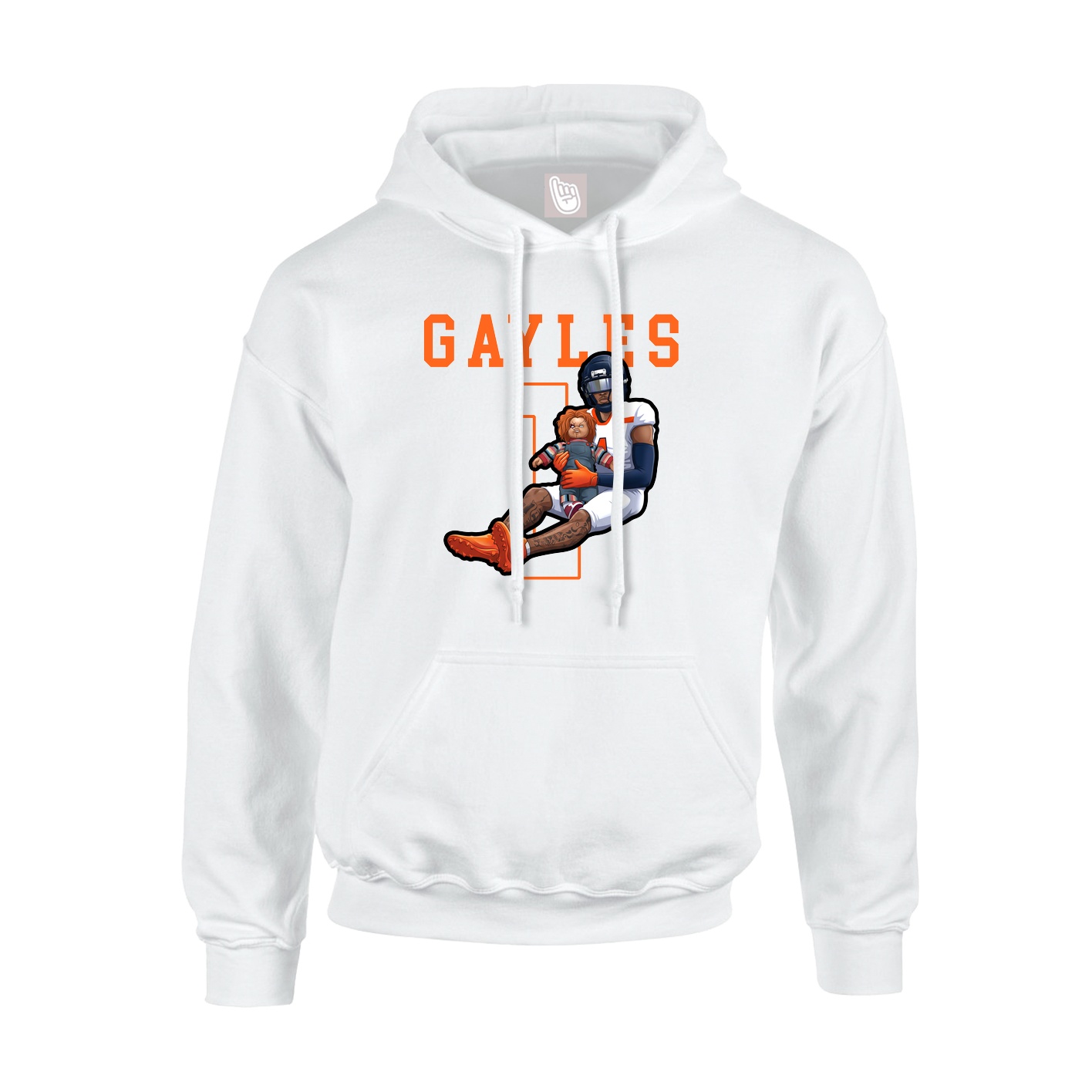 Hoodie — Shirsey in White