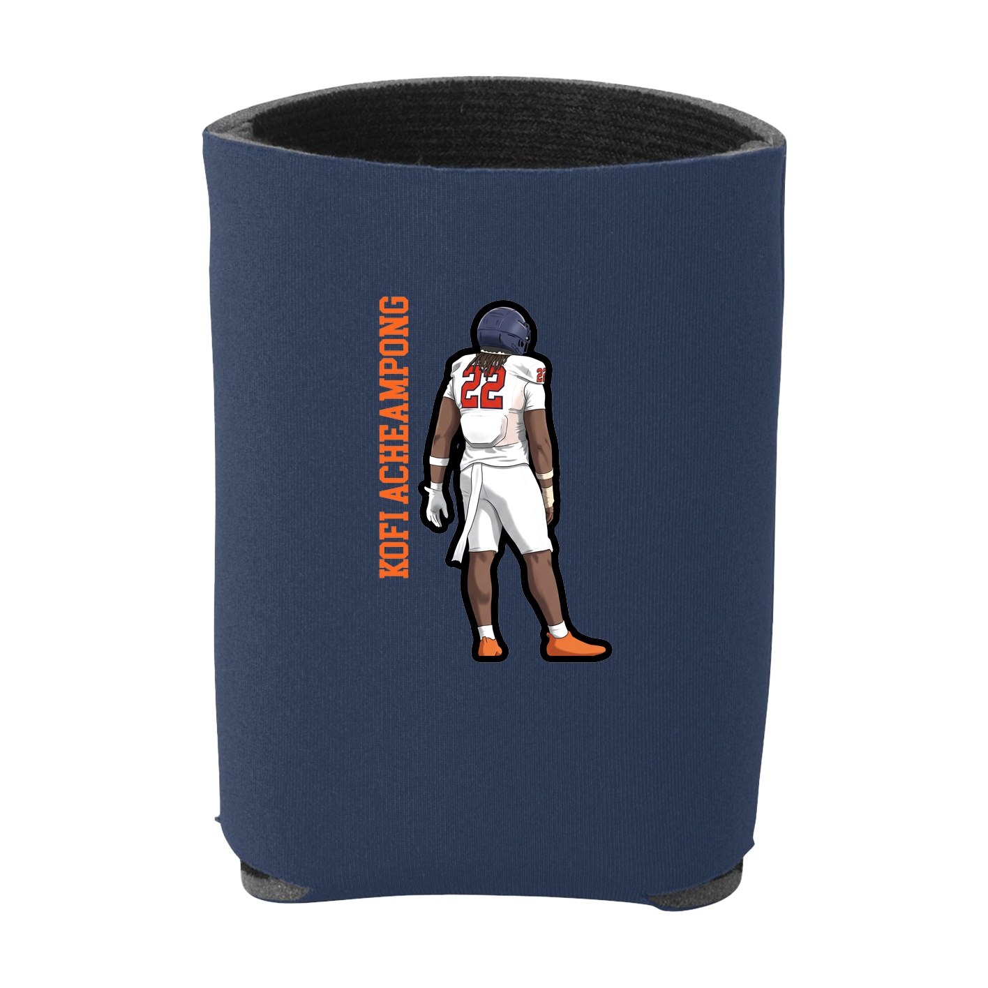 Can Holder — Name Vertical in Navy