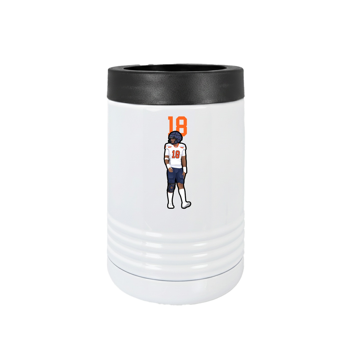 Beverage Holder — Number Top in White