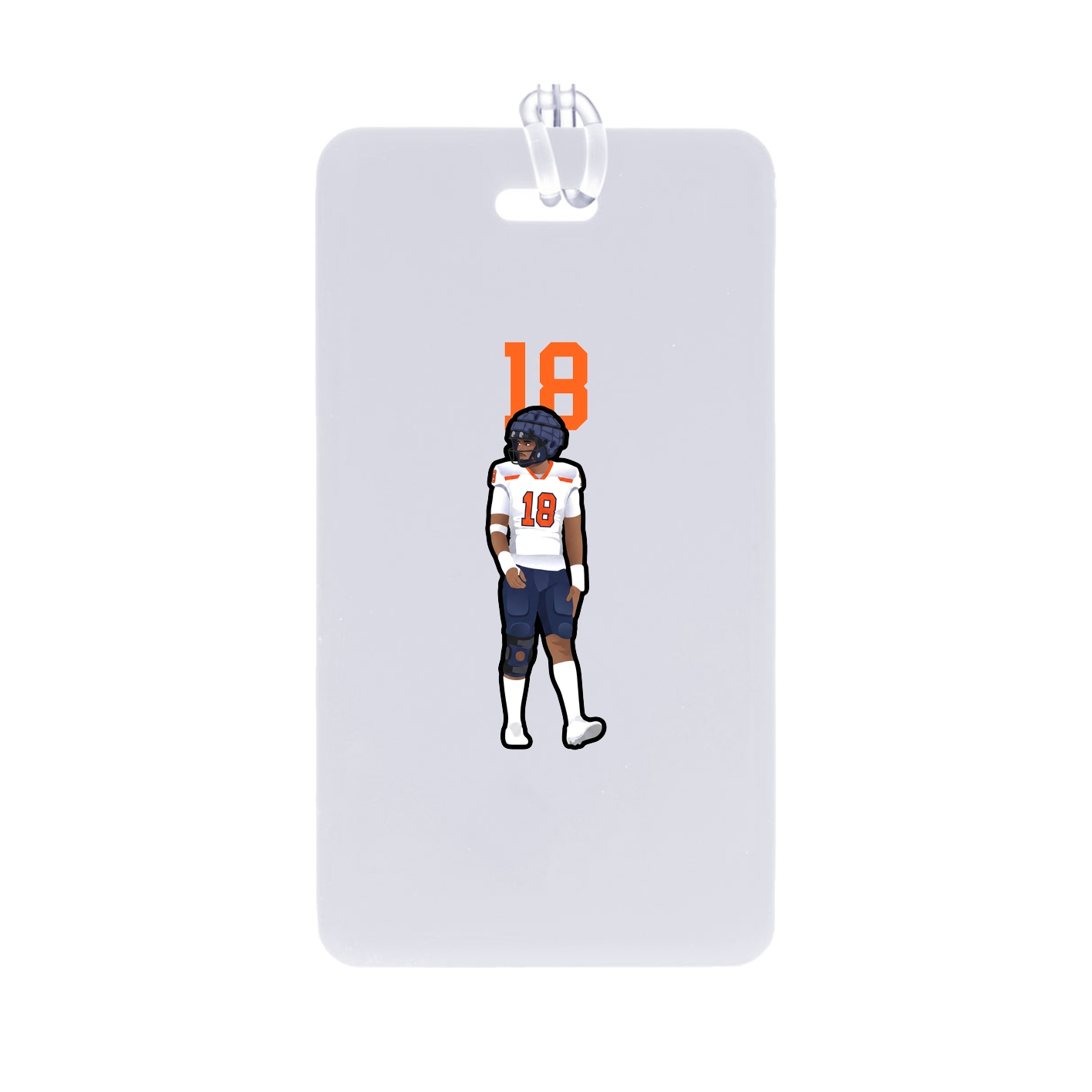 Bag Tag — Number Top in Classic