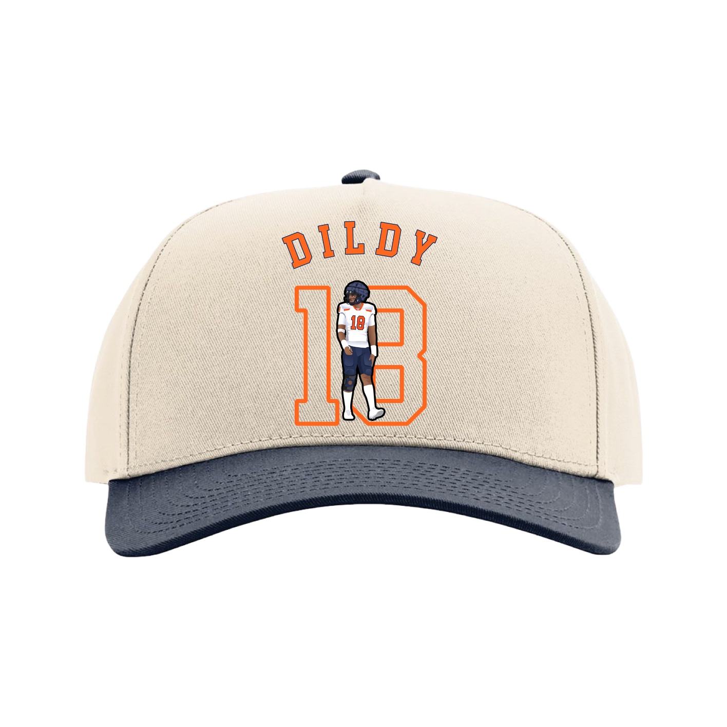 Full Fabric Five-Panel Champ Cap