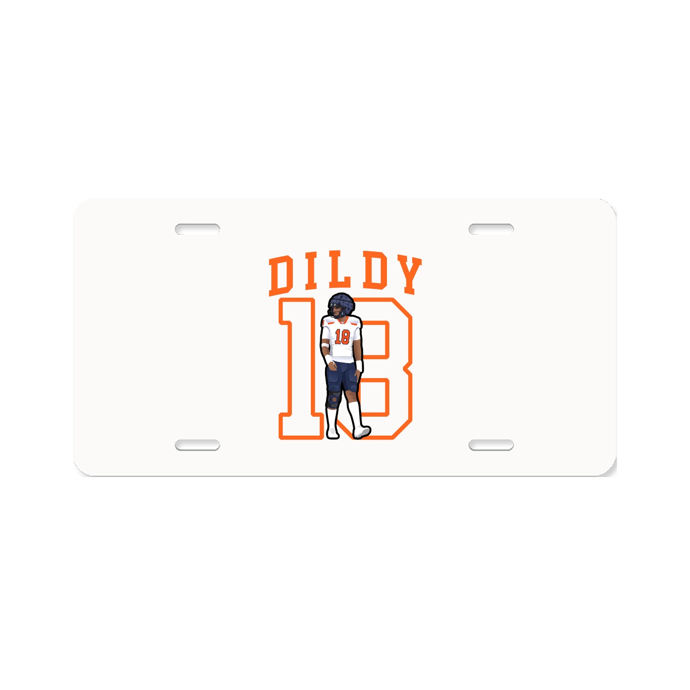 Aluminum License Plate