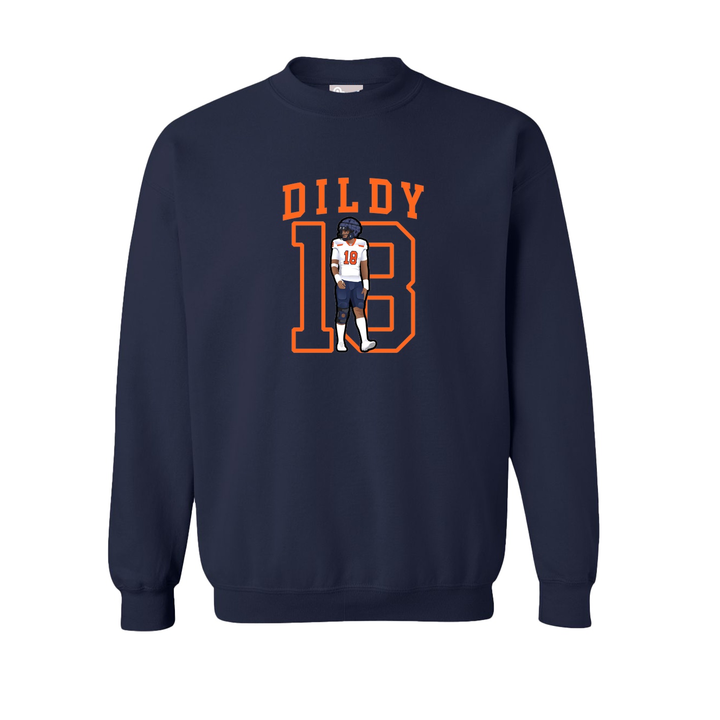 Fleece Crew — Shirsey in Navy