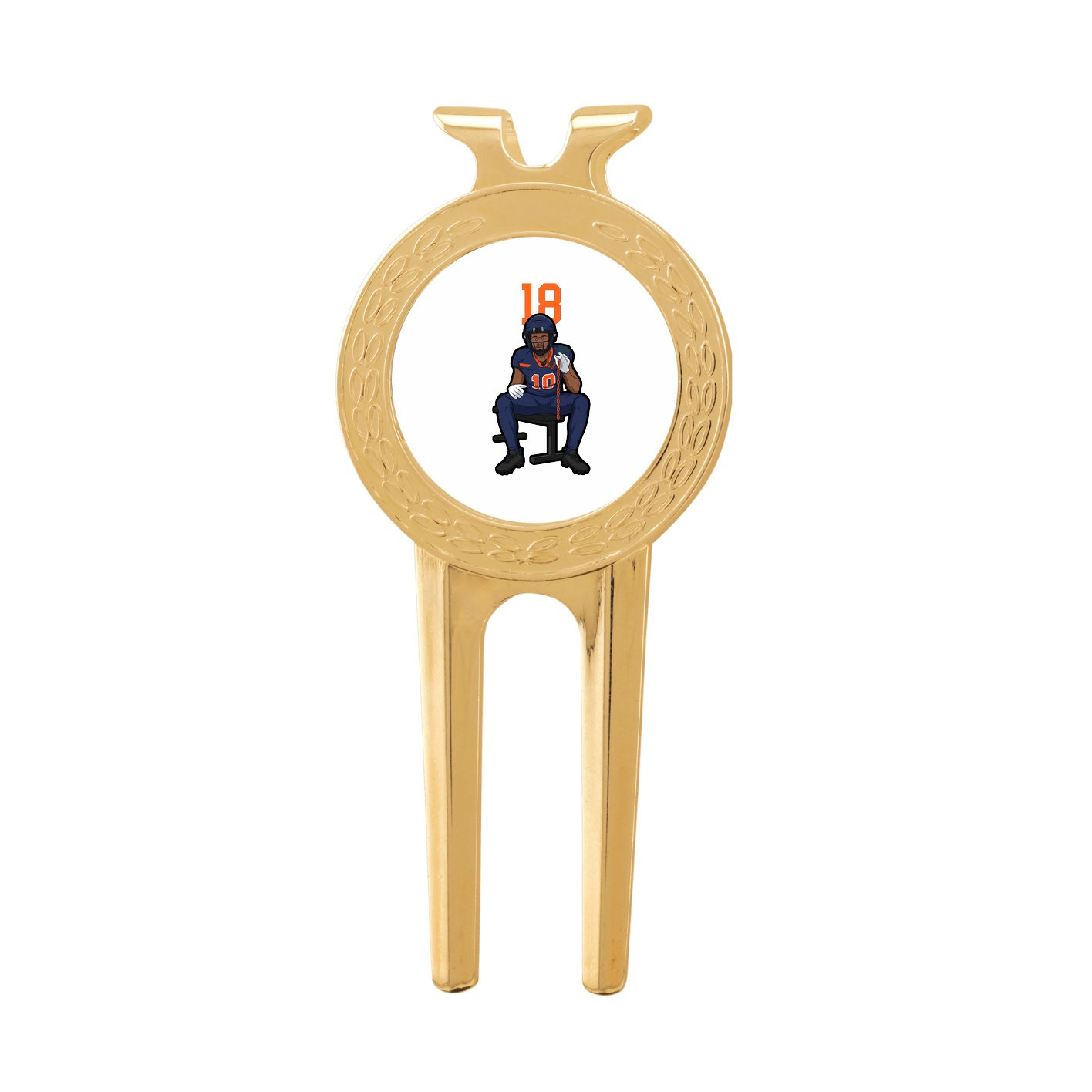 Divot Tool with Ball Marker — Number Top in Classic