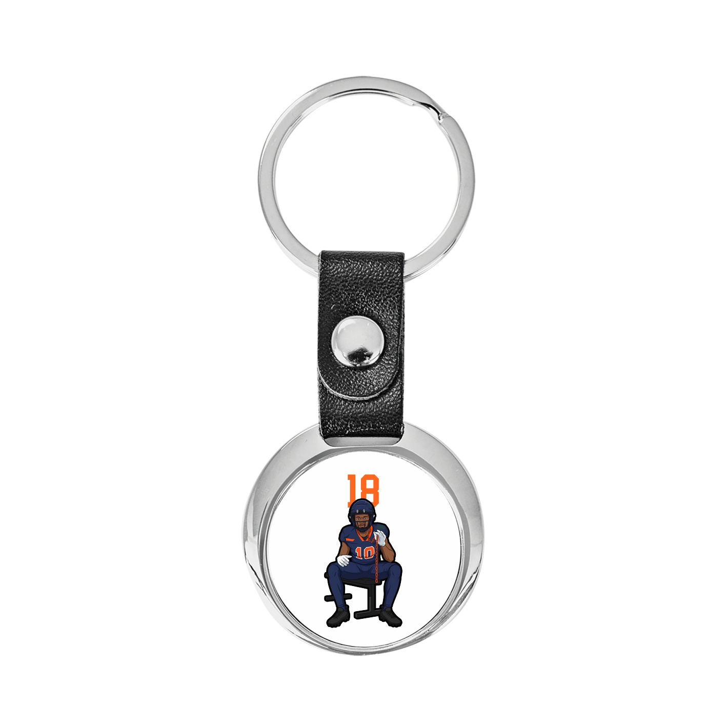 Key Chain — Number Top in Classic