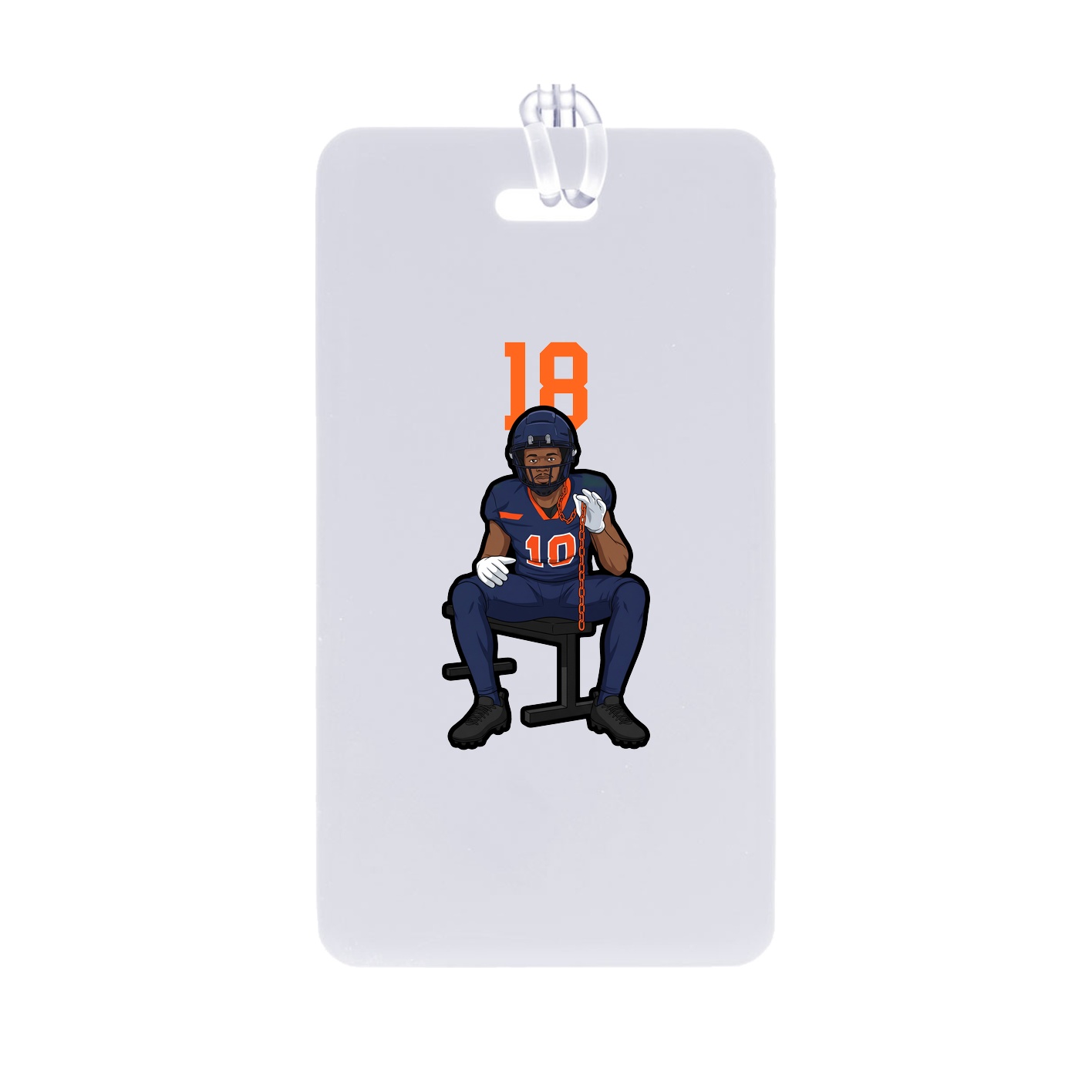 Bag Tag — Number Top in Classic