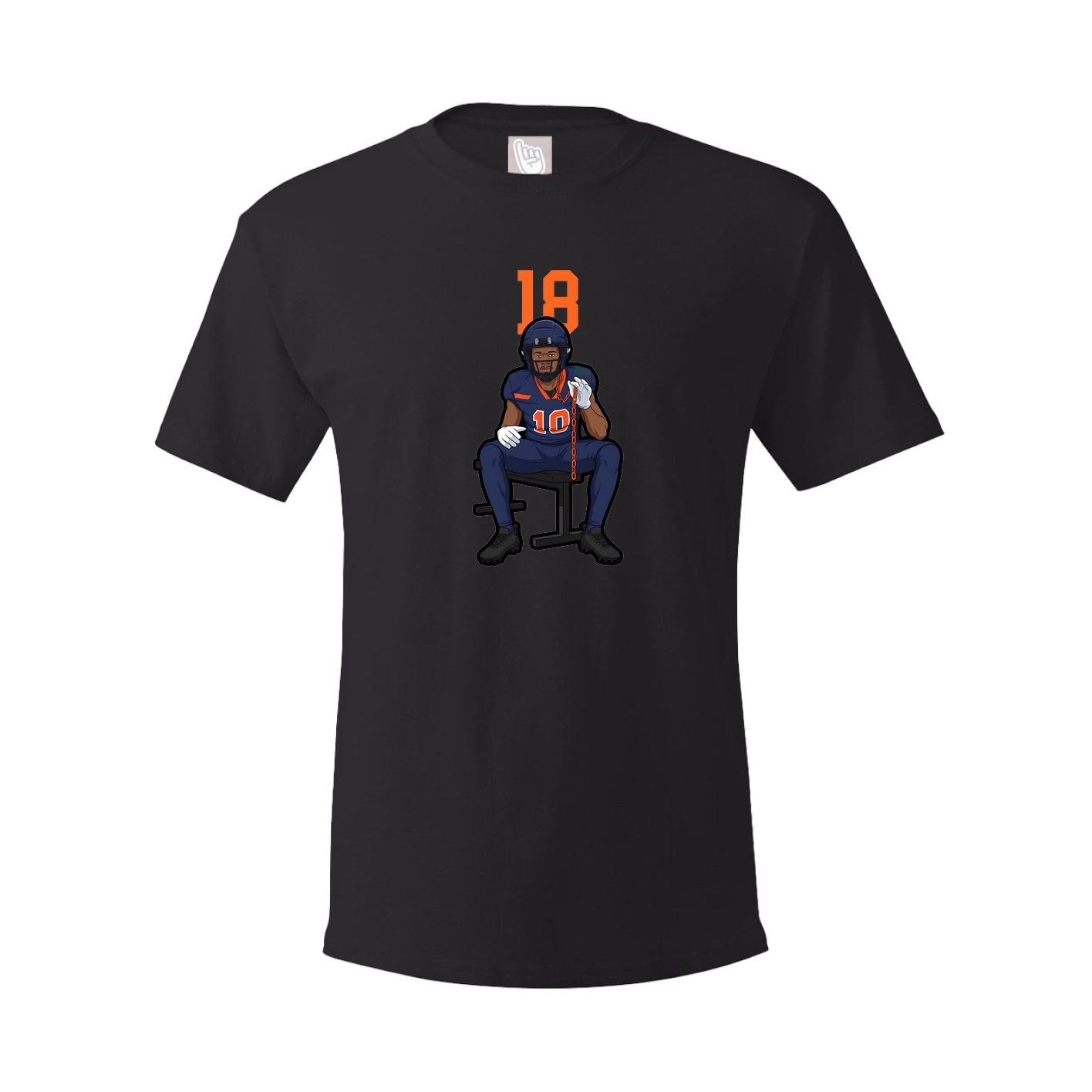Tee — Number Top in Black