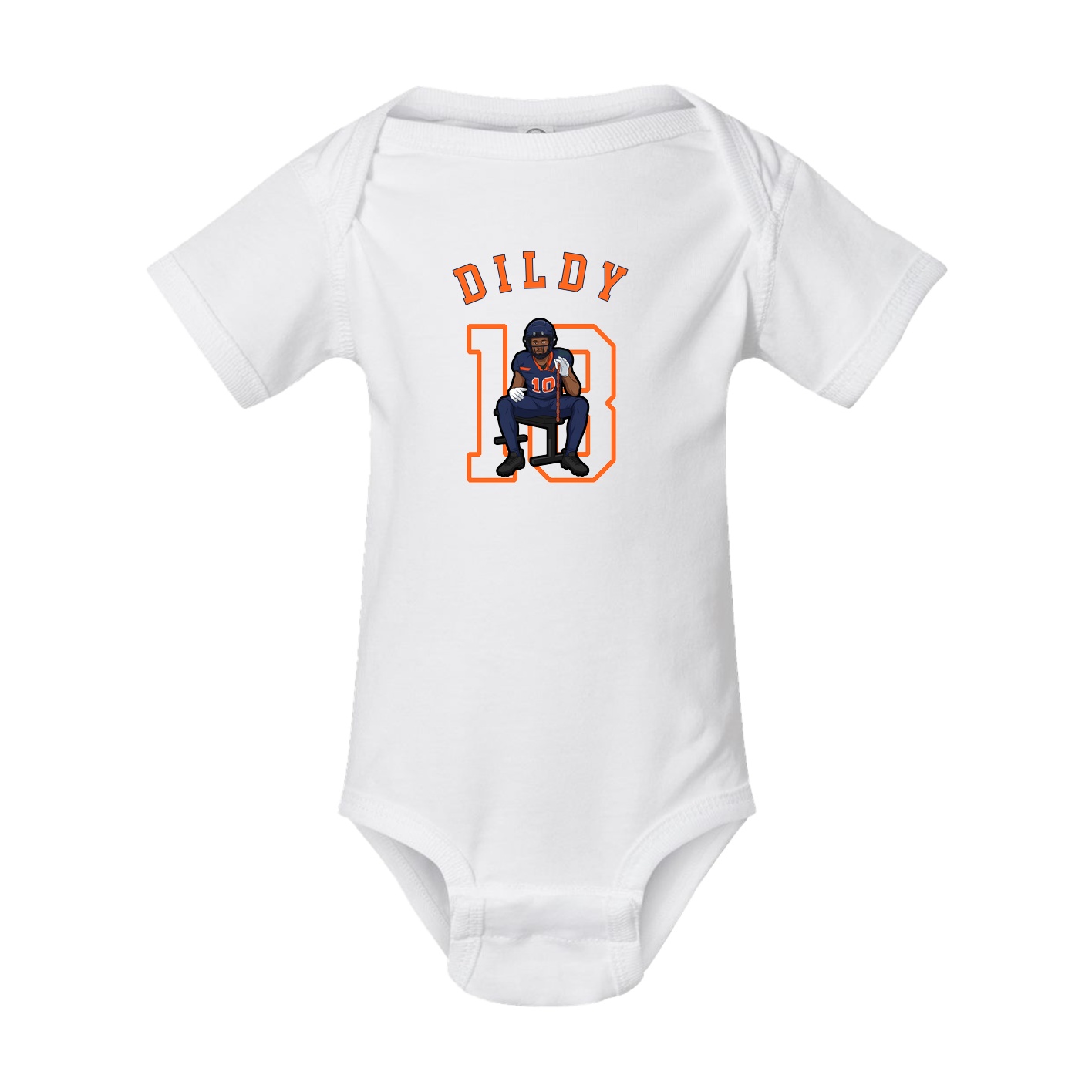 Baby Onesie — Shirsey Arch in White