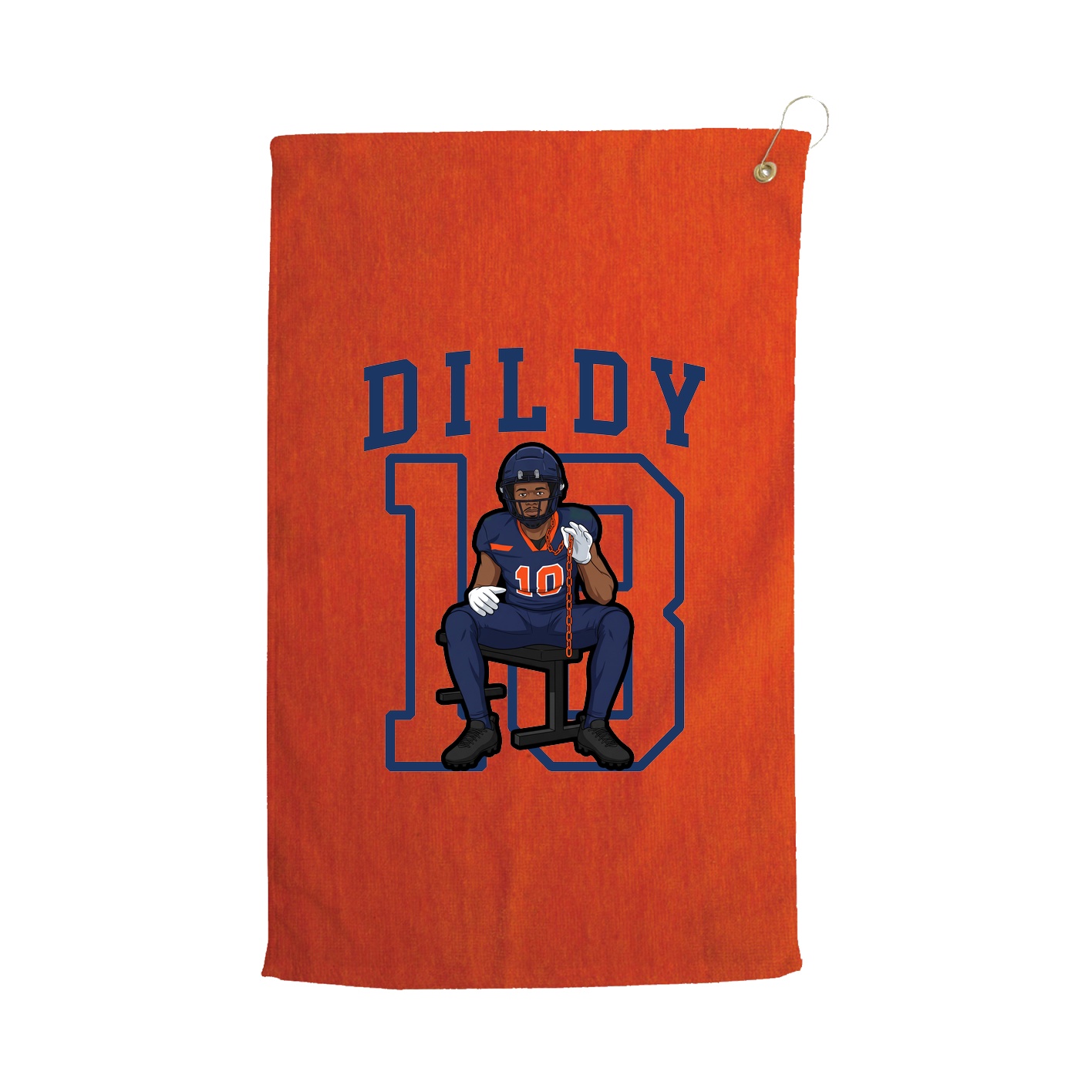 Golf Towel — Shirsey in Orange