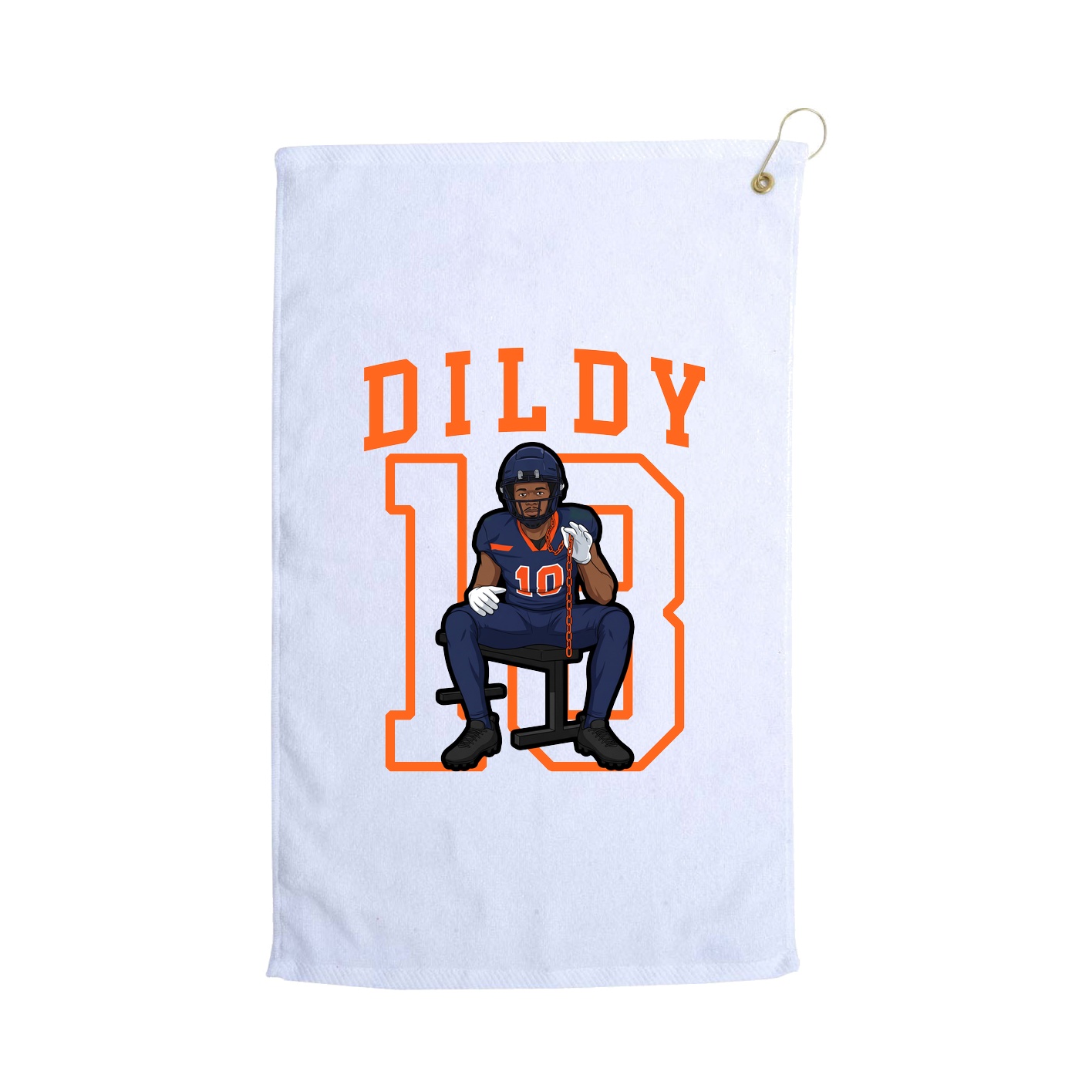 Golf Towel — Shirsey in White