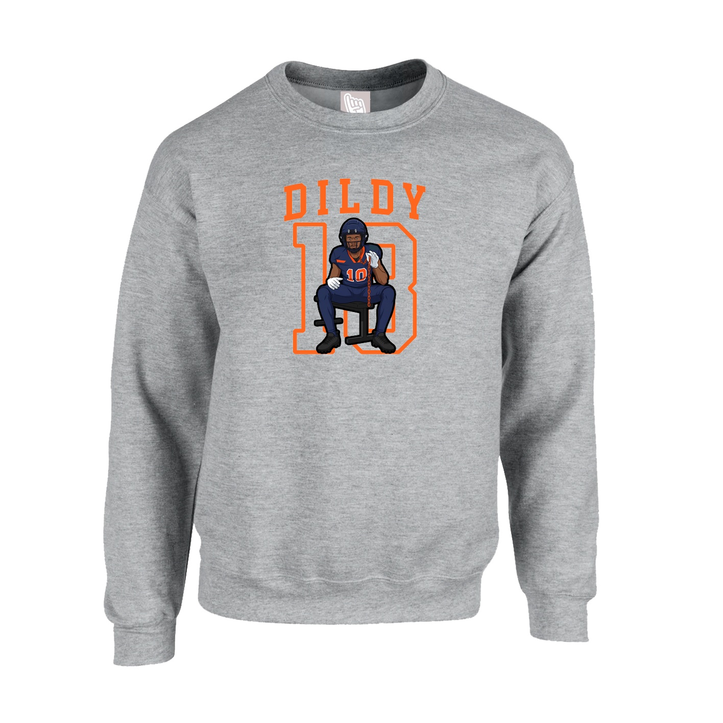 Fleece Crew — Shirsey in Grey