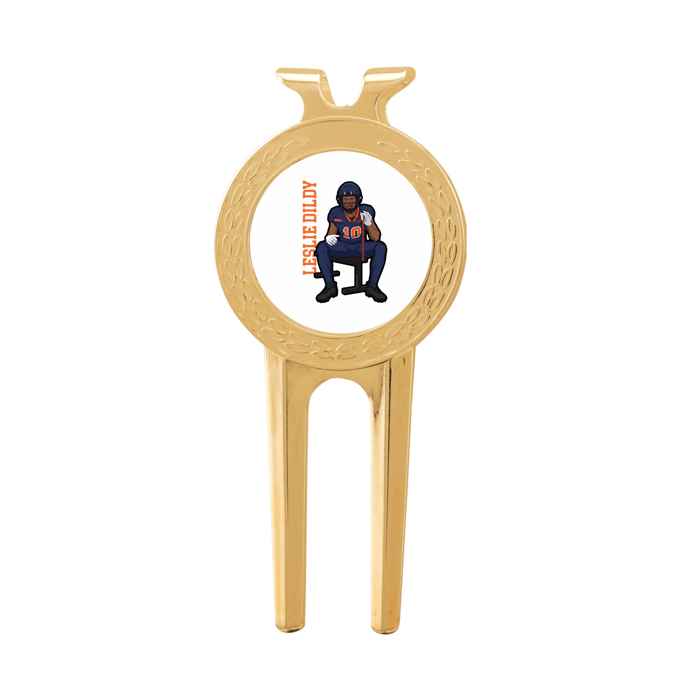 Divot Tool with Ball Marker — Name Vertical in Classic